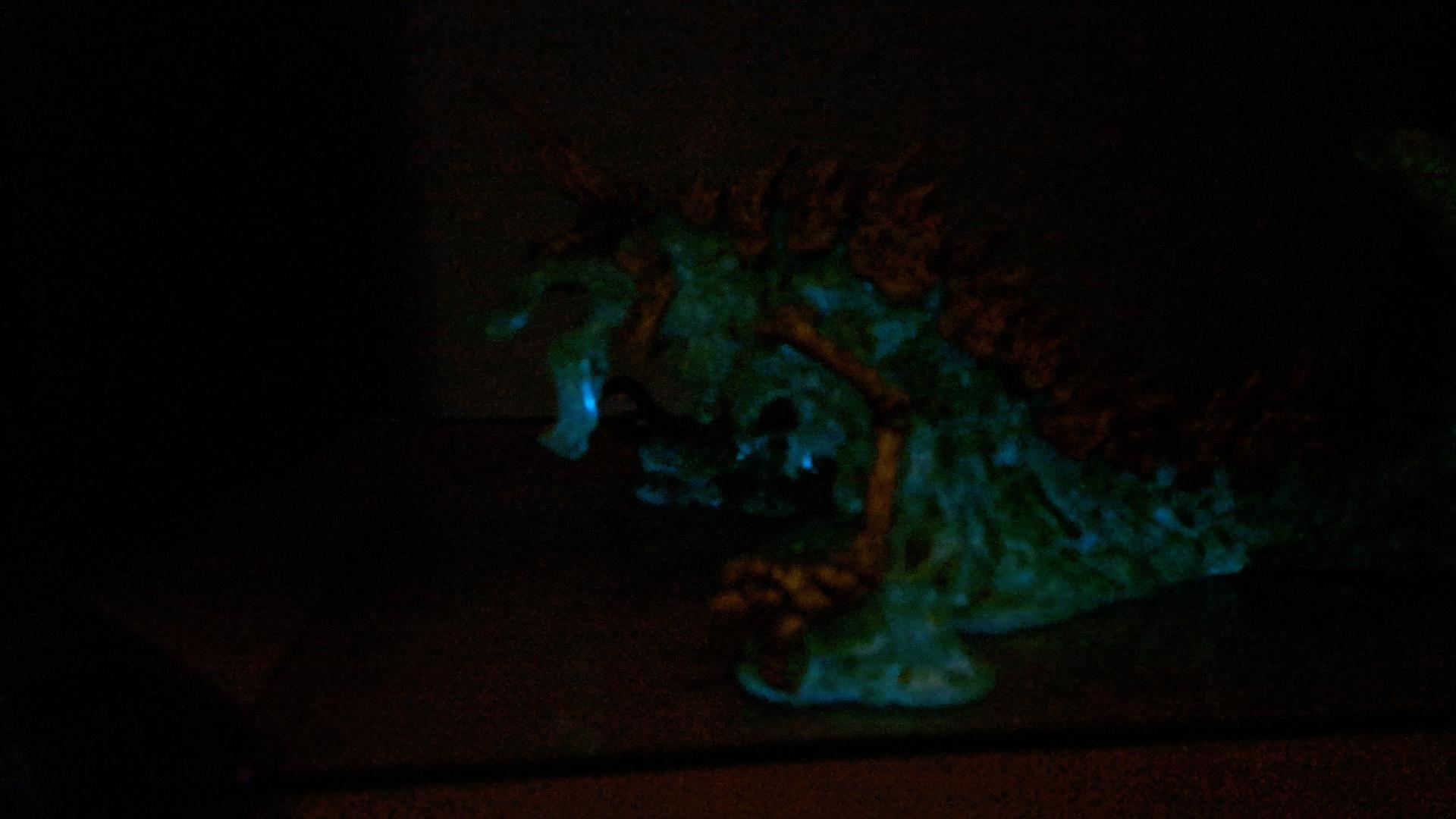 The Gelatinous Tarrasque - Slime made with grafkit glow in the dark blue resin - 3d model