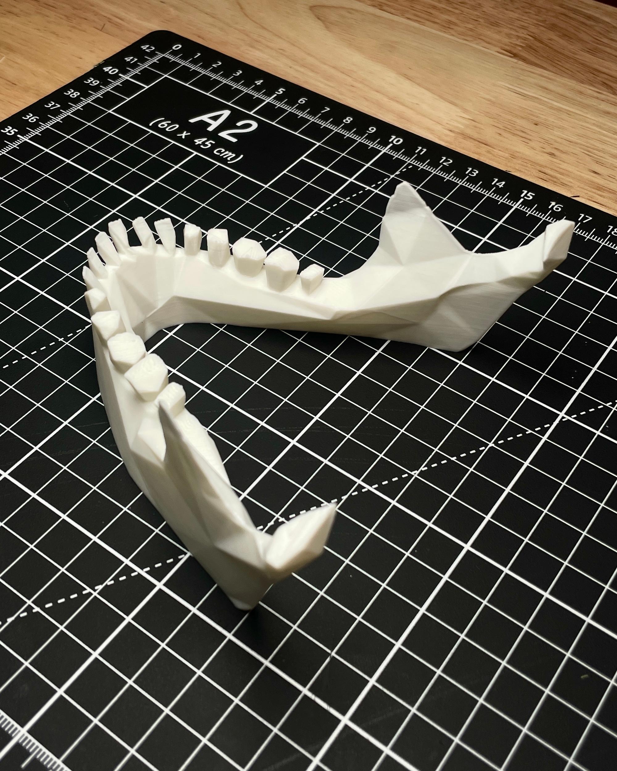 Crystal Jaw Pen Stand 3d model