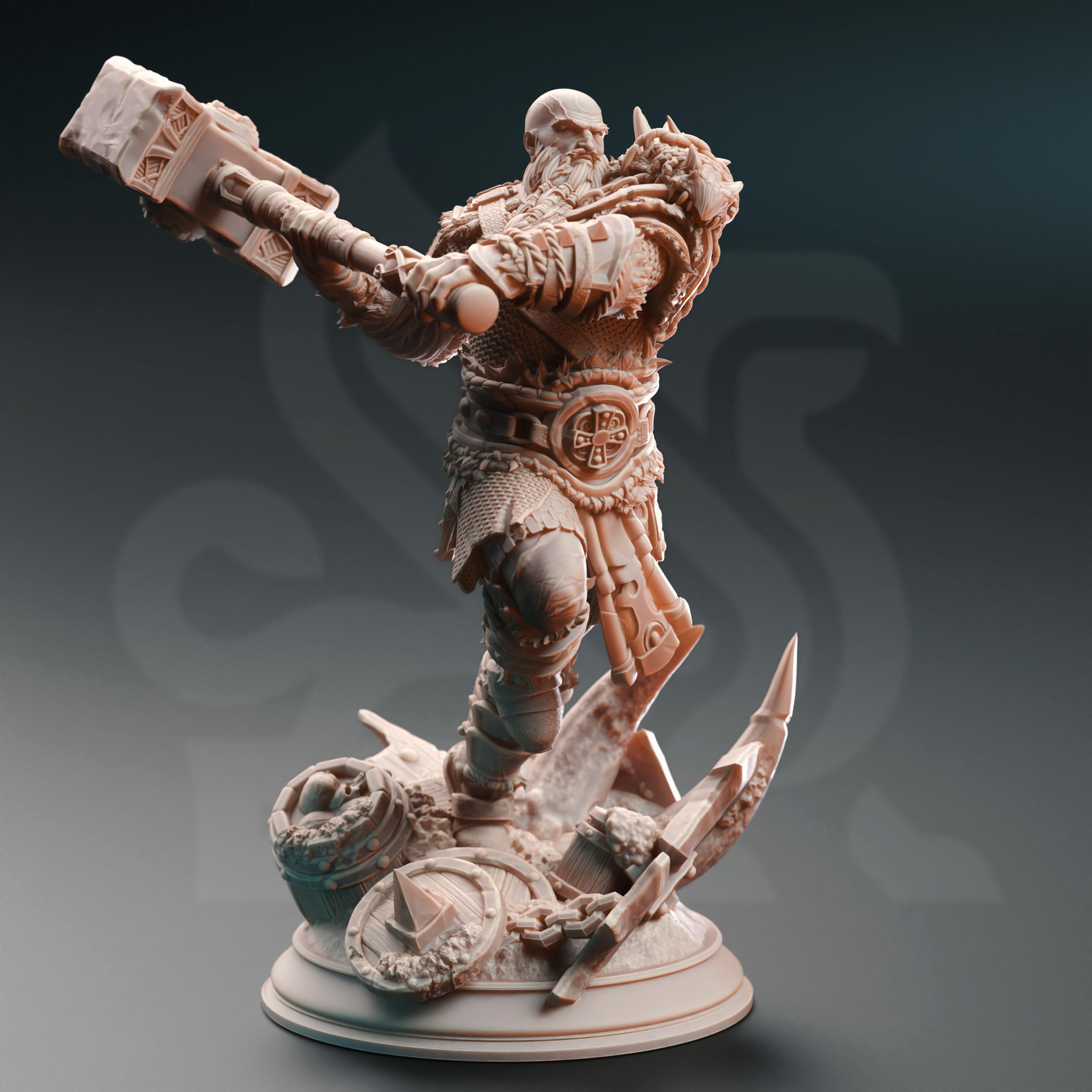 Human Giant Barbarian - Froth the Furious 3d model