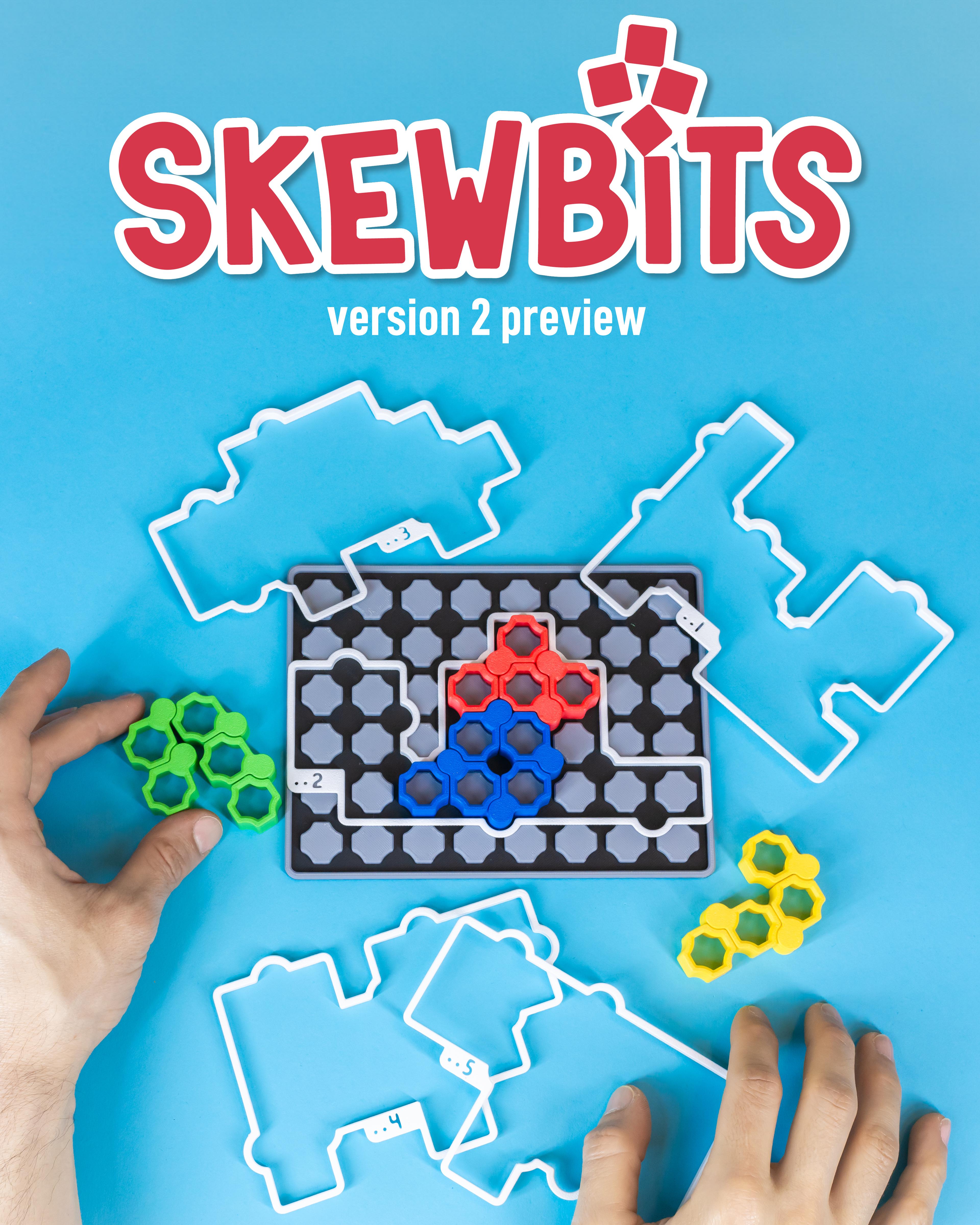 SKEWBITS v2.0 Puzzle Game // Preview Set 3d model