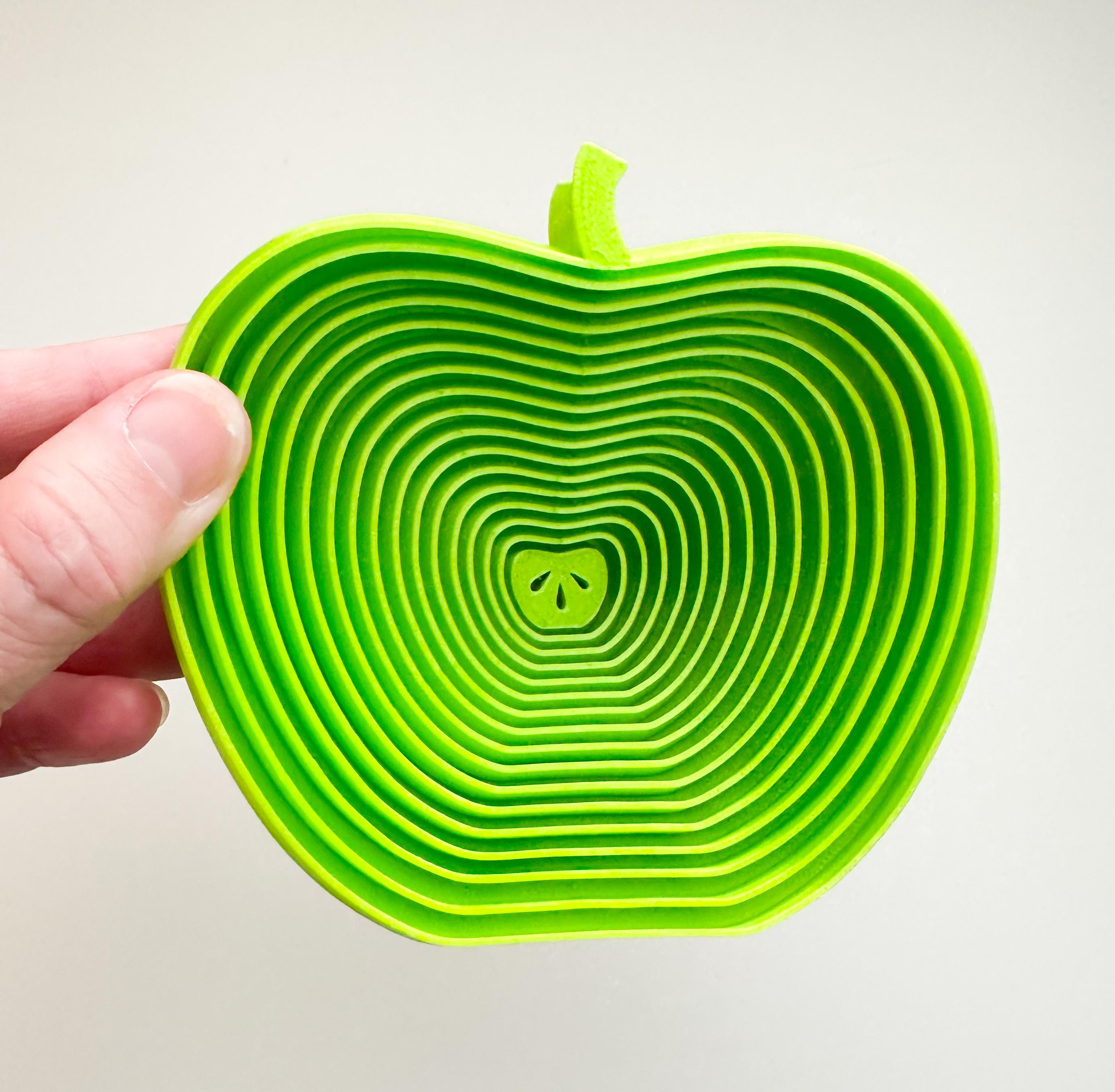 Apple Layered Fidget Toy (2 sizes) 3d model