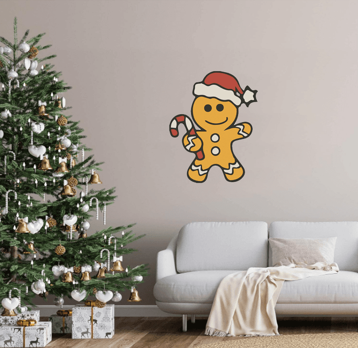 Christmas Pack: Gingerbread Man I 3d model