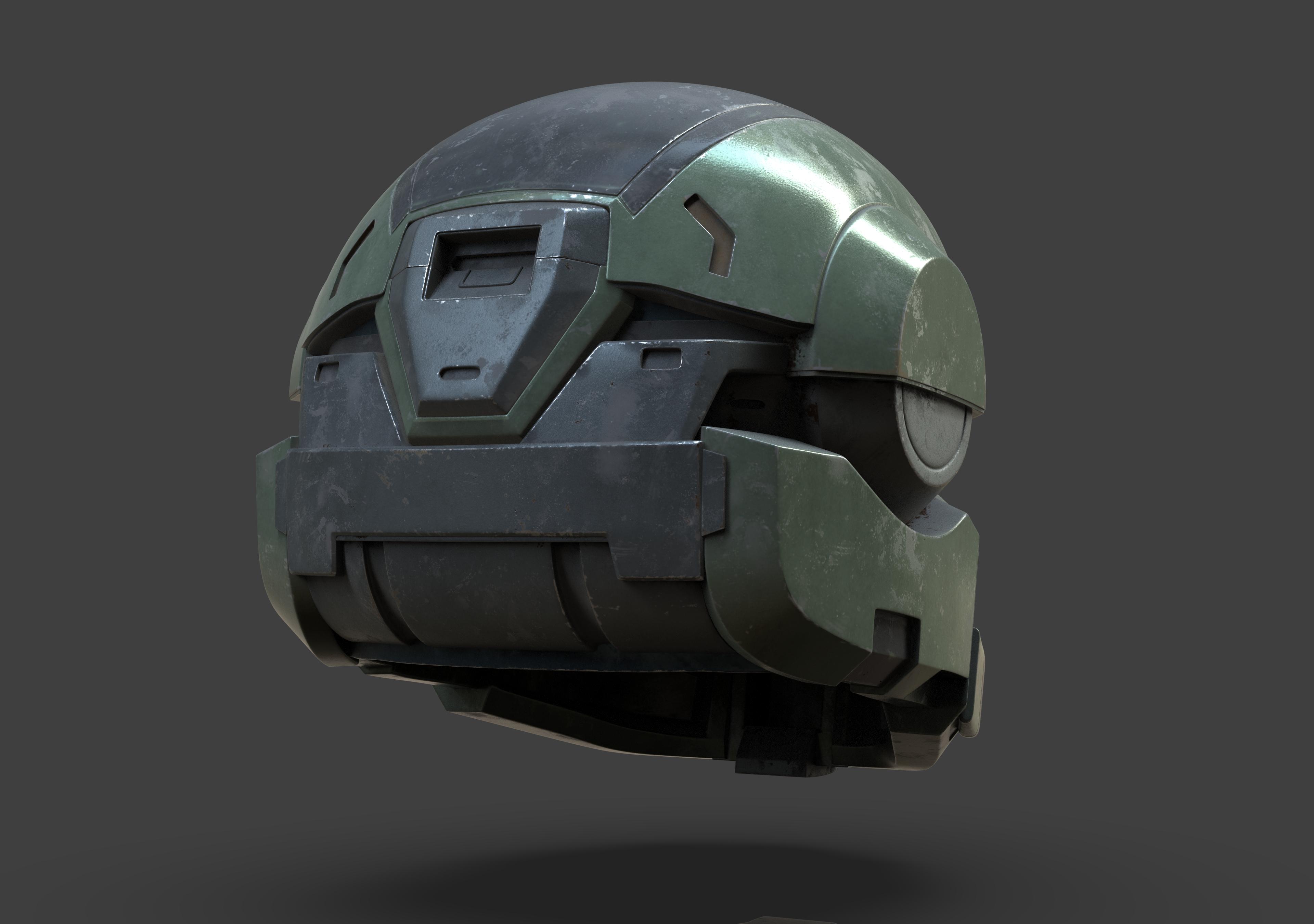 Halo Enigma Helmet 3d model