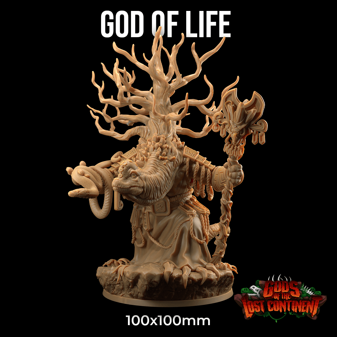 God Of Life 3d model
