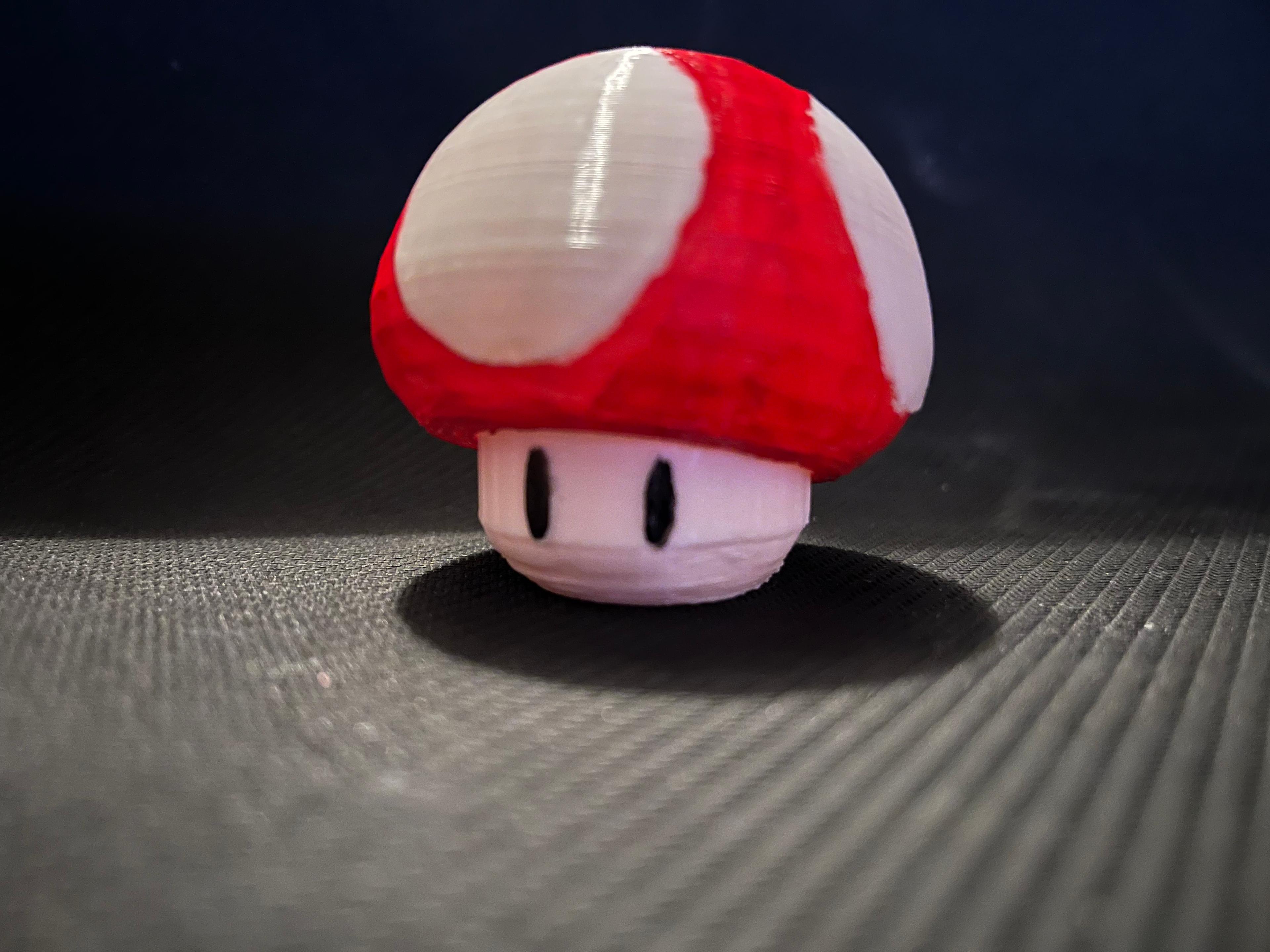 Mario mushroom container.stl 3d model