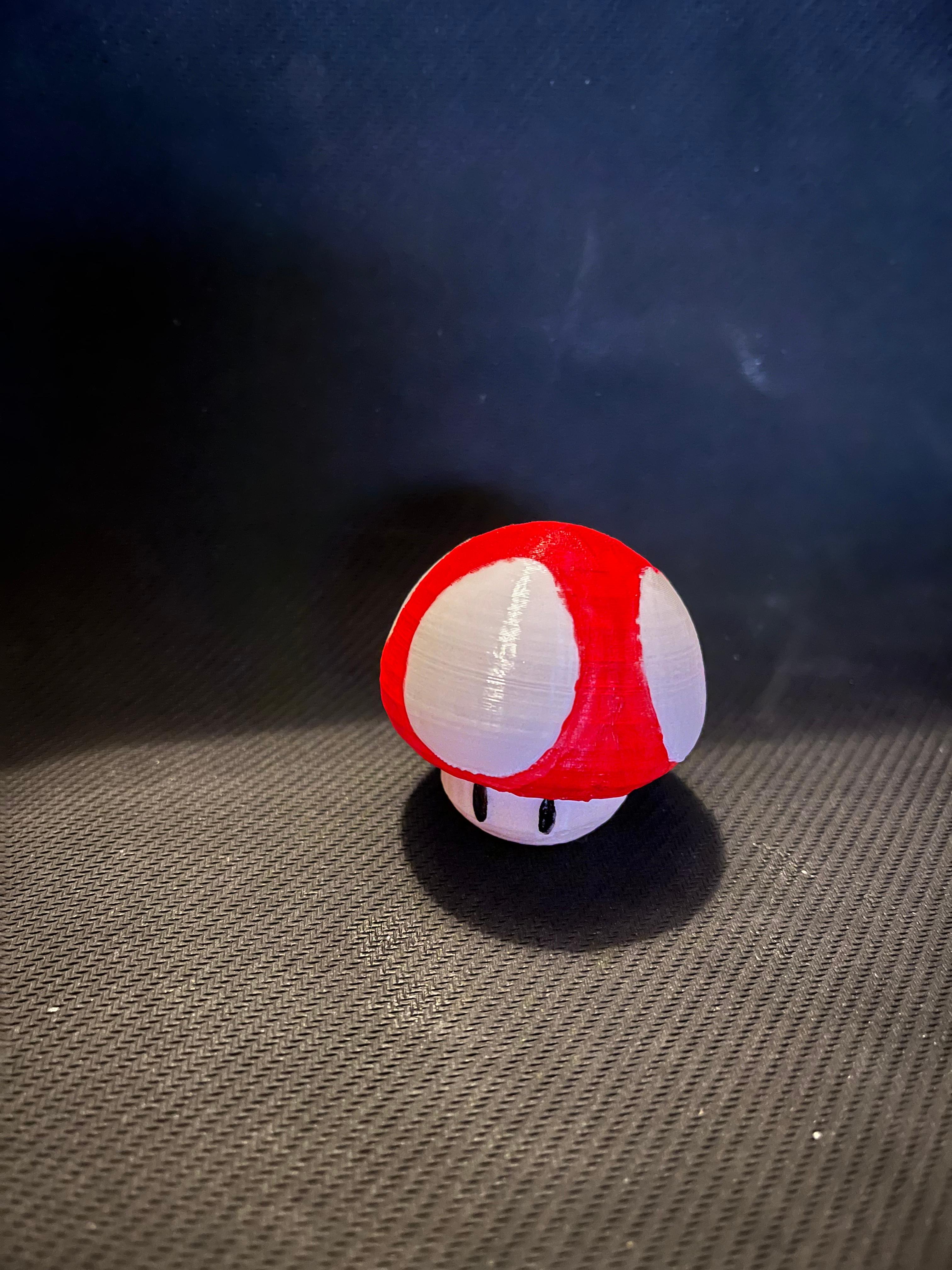 Mario mushroom container.stl 3d model