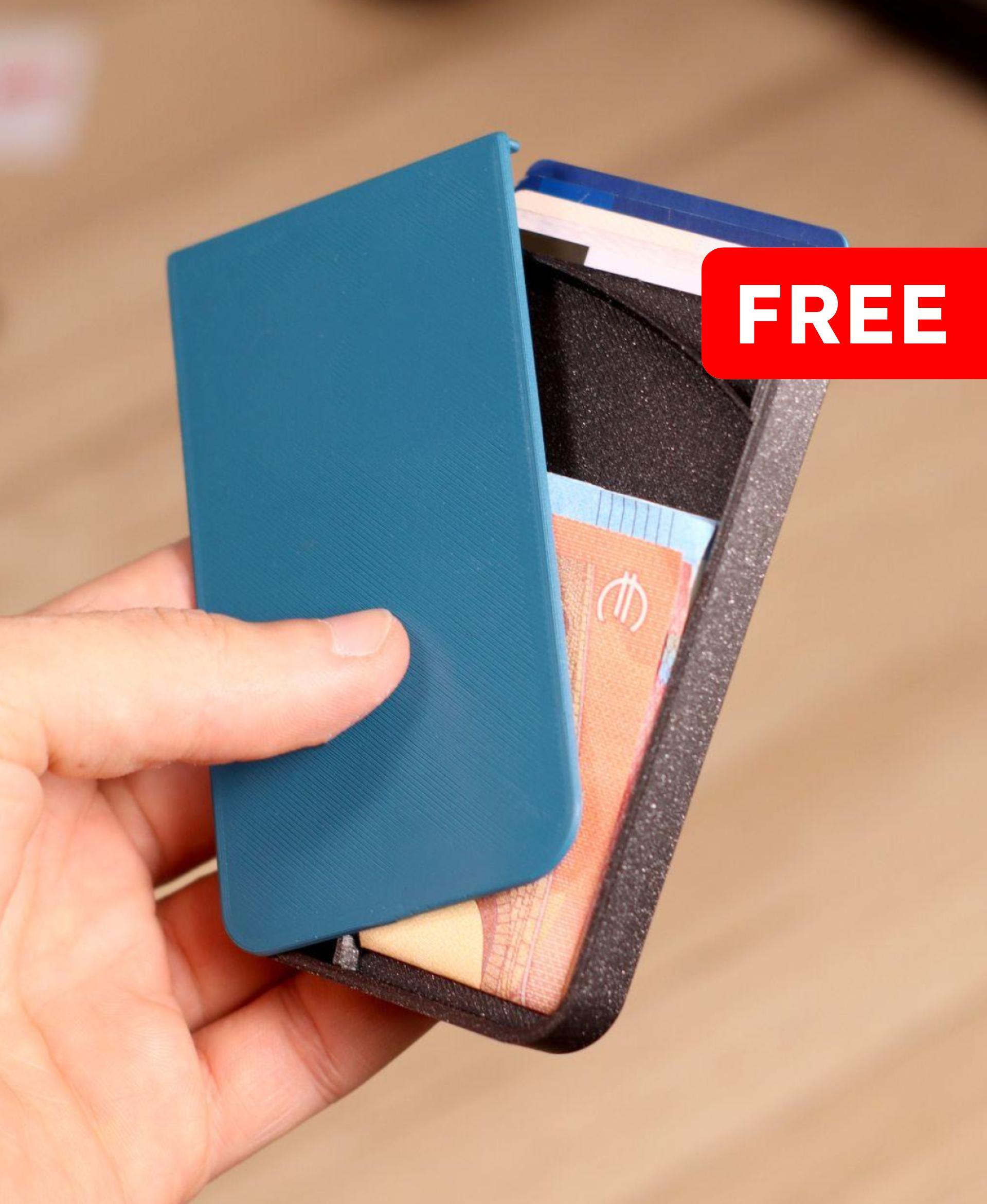 Maker Wallet - Fully 3D Printable 3d model