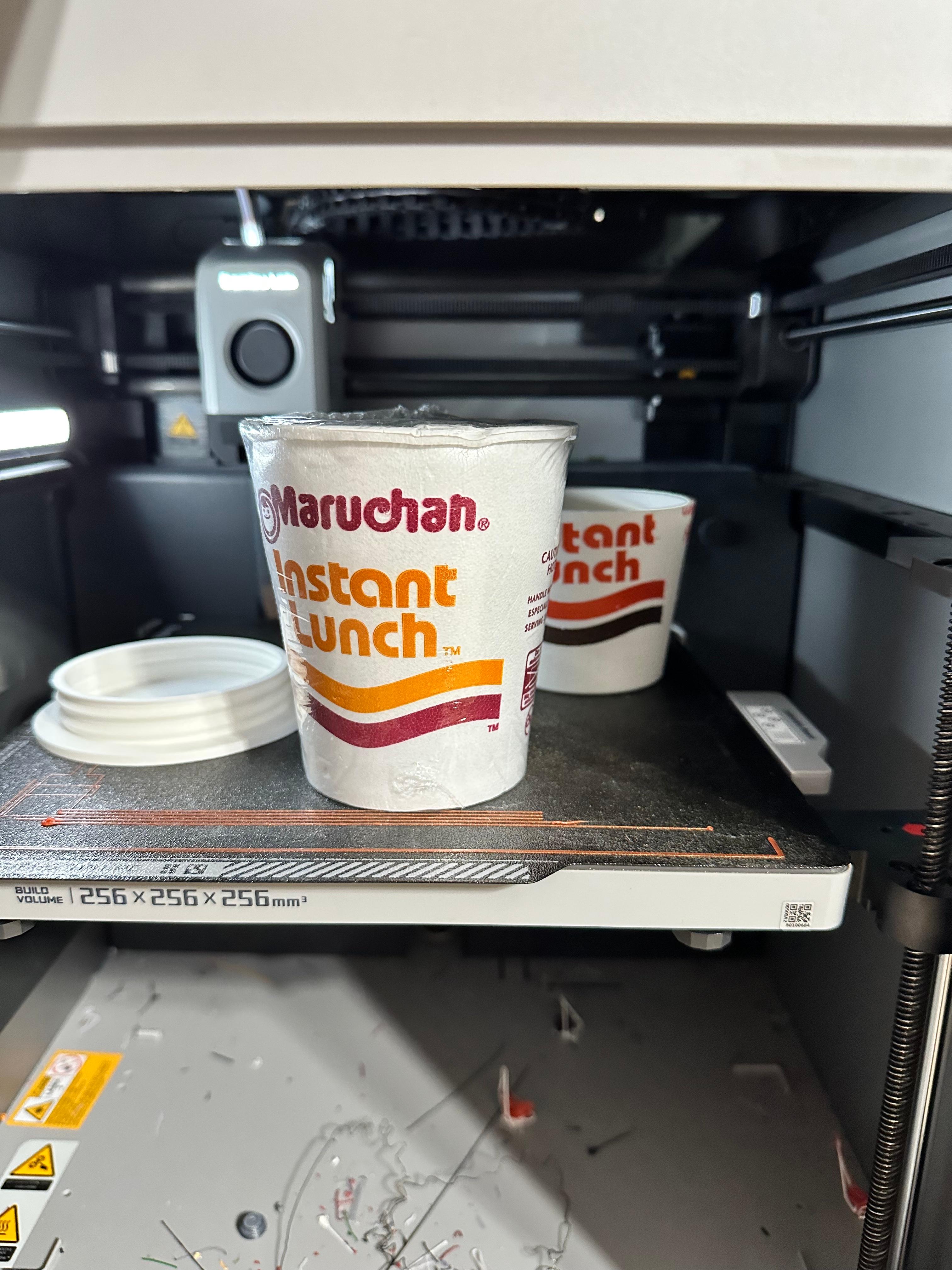 Cup O Noodles - Marachun Instant Lunch, Brand Stash Container; Hide in Plain Sight 3d model