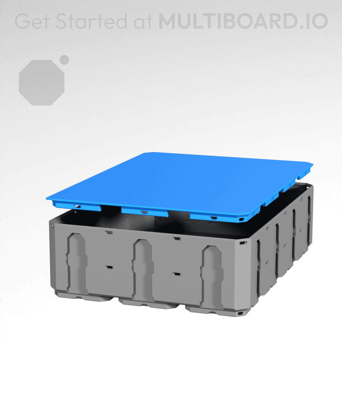 4x3 - Universal Drop-In Lid 3d model