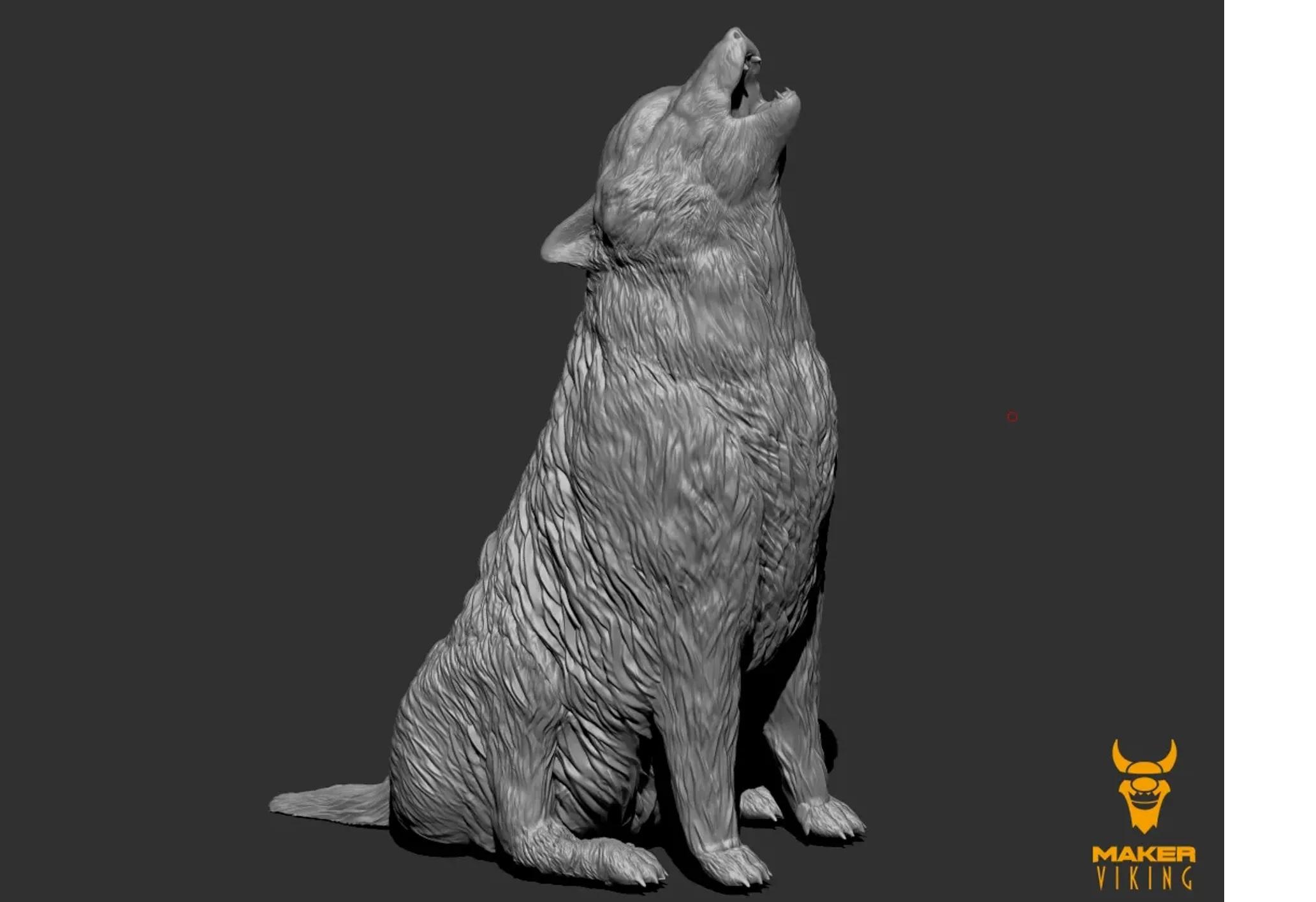 Wolf 3d model