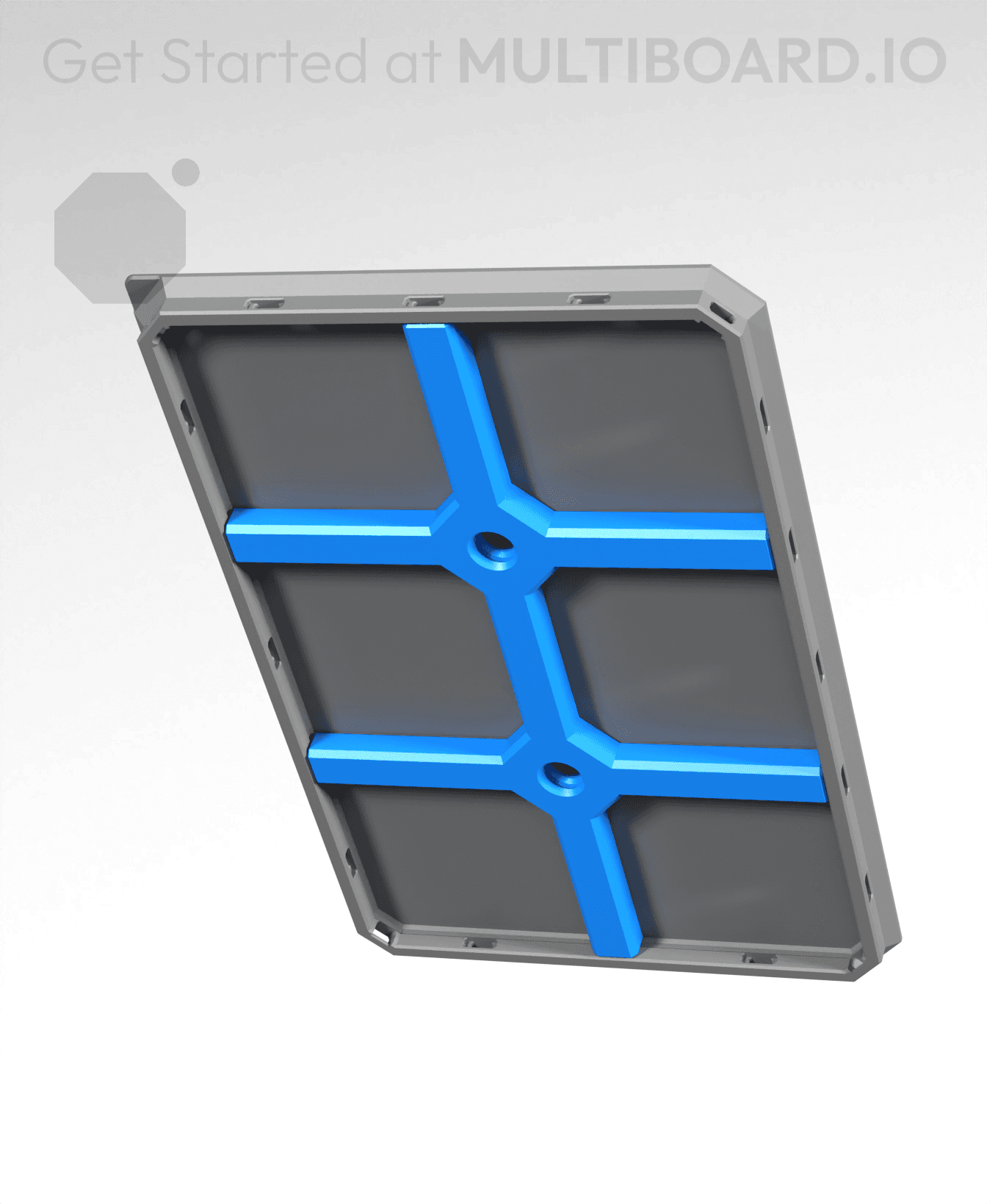 2x3 Lid Beam 3d model