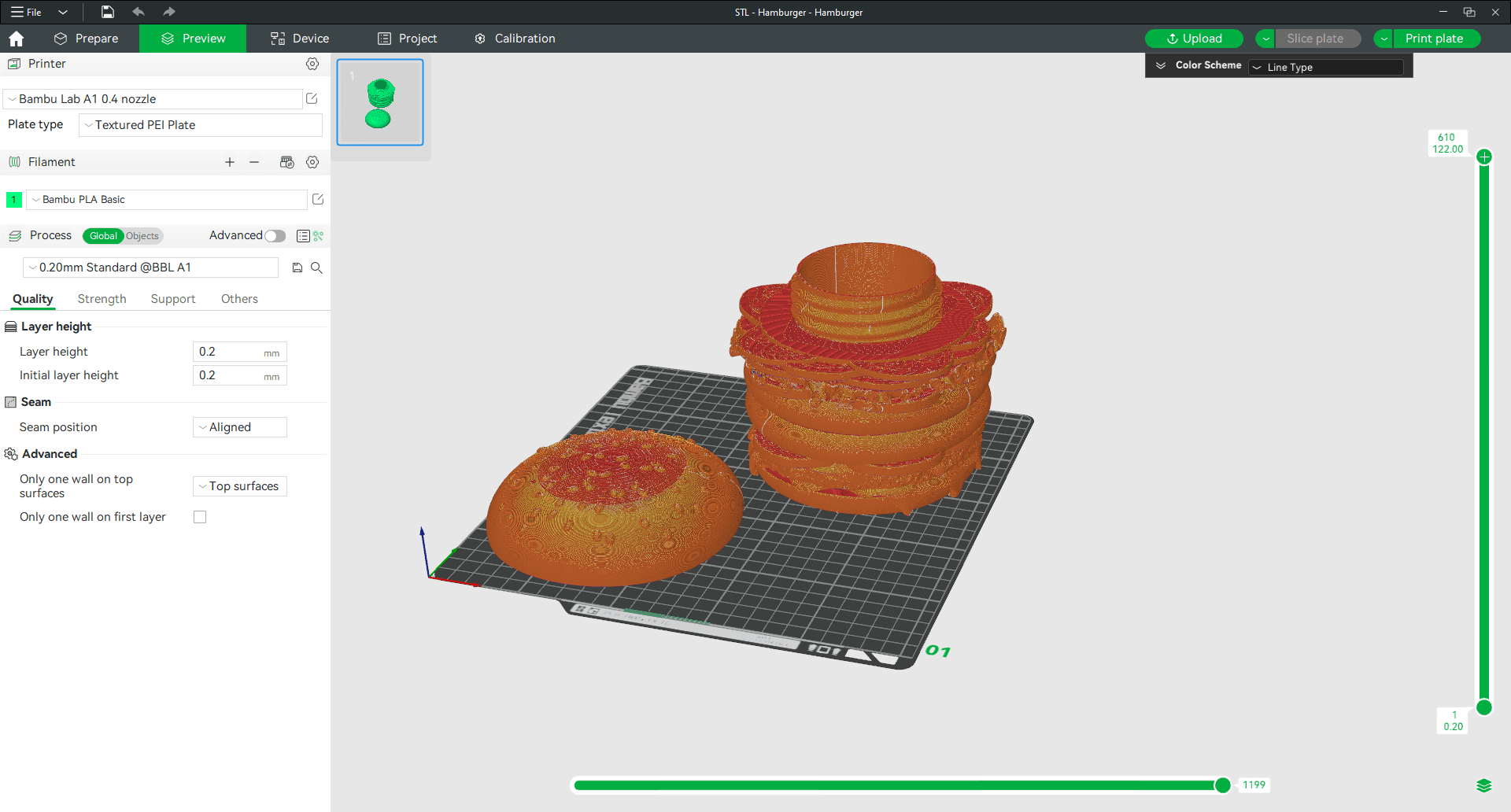 Big Mac Container 3d model