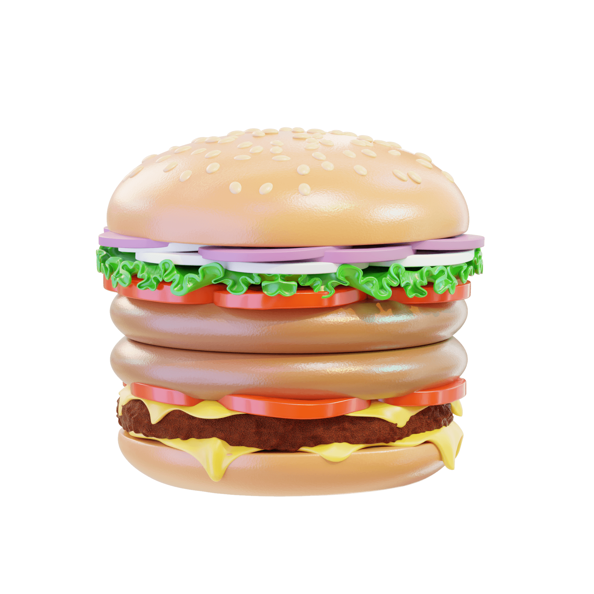 Big Mac Container 3d model