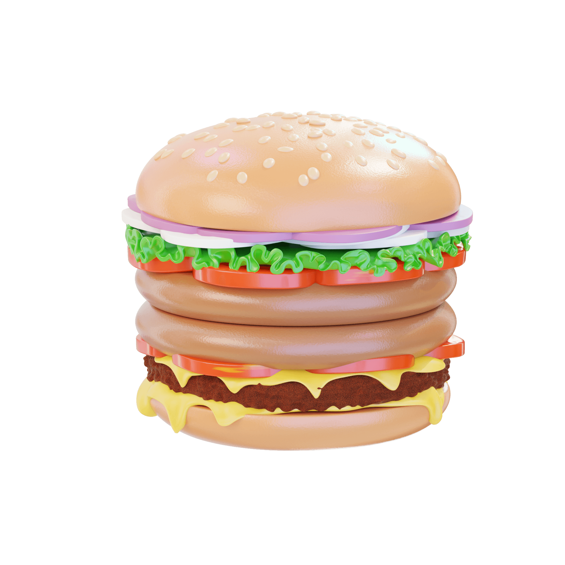 Big Mac Container 3d model