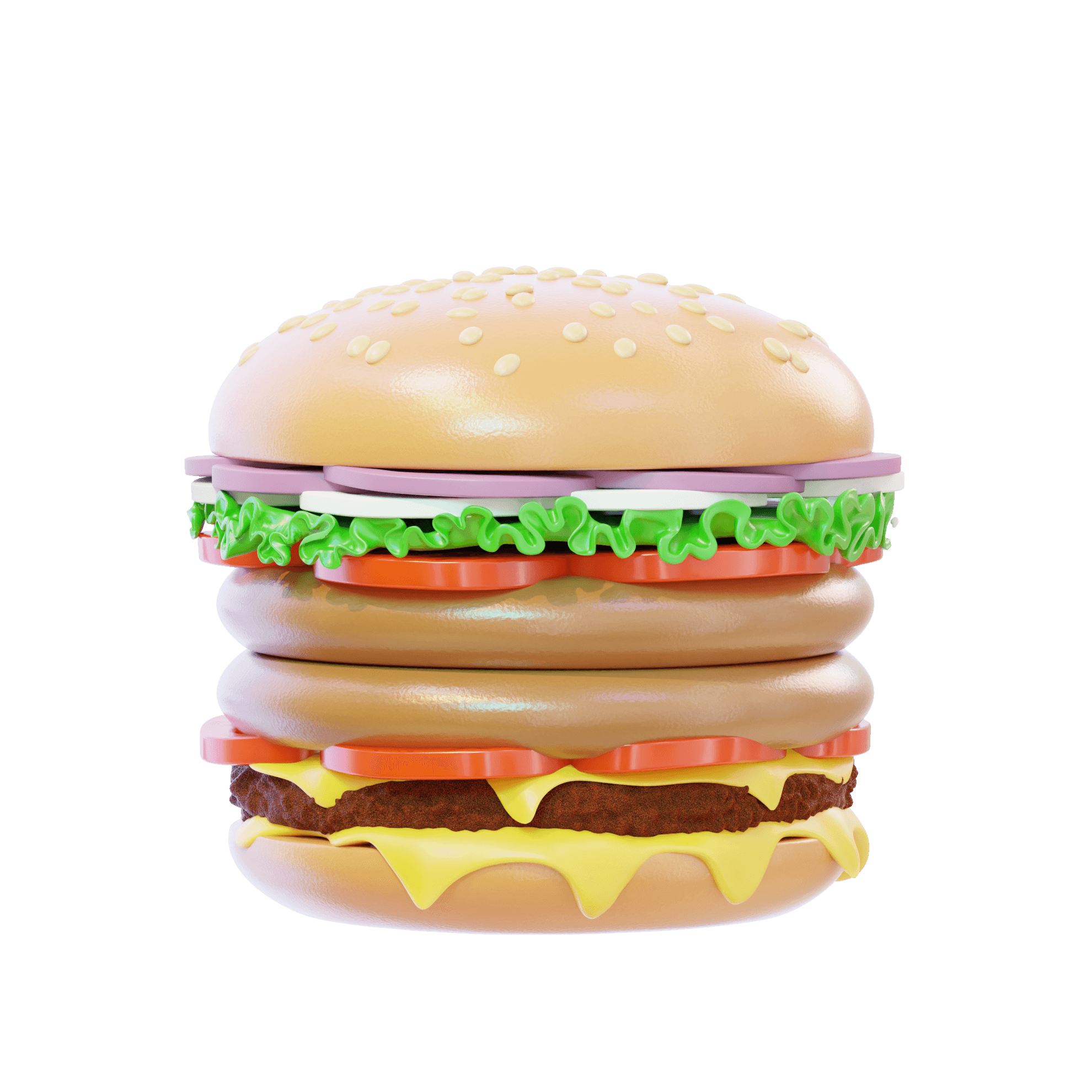 Big Mac Container 3d model