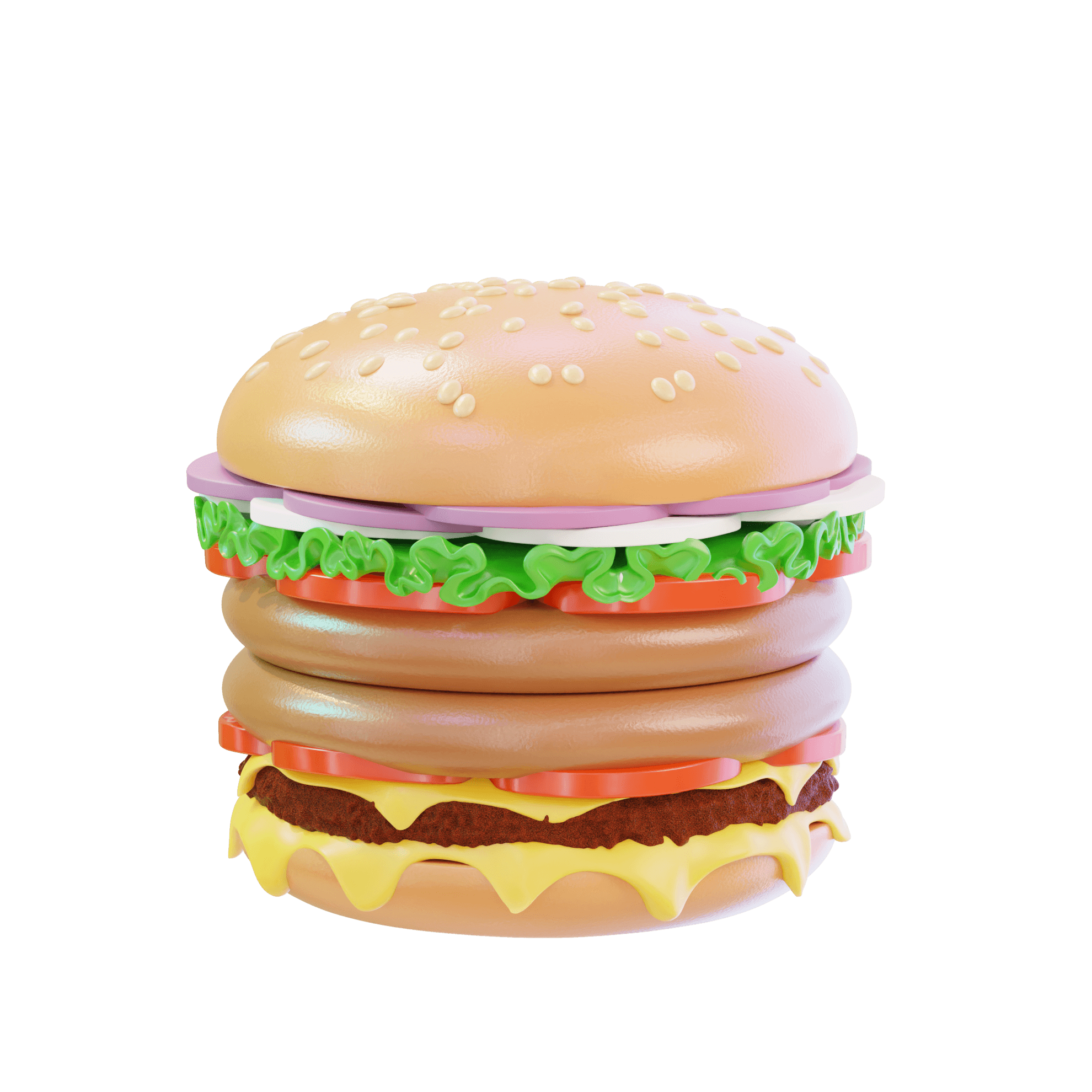 Big Mac Container 3d model