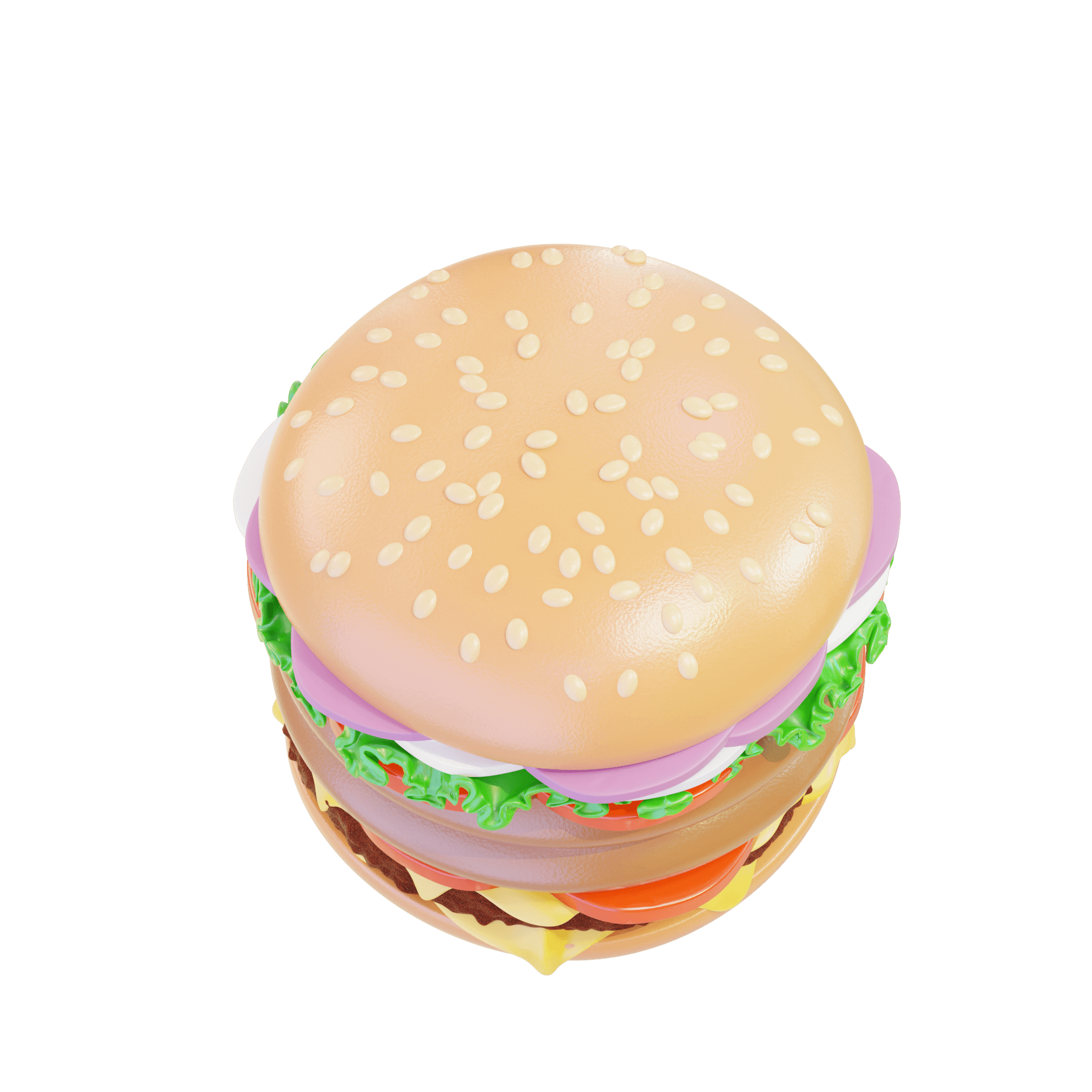 Big Mac Container 3d model