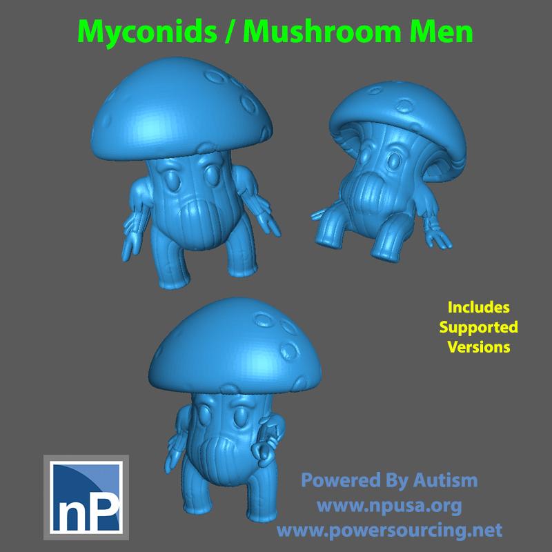 Myconids  3d model