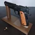 Colt 1911 Gun Display Stand 3d model