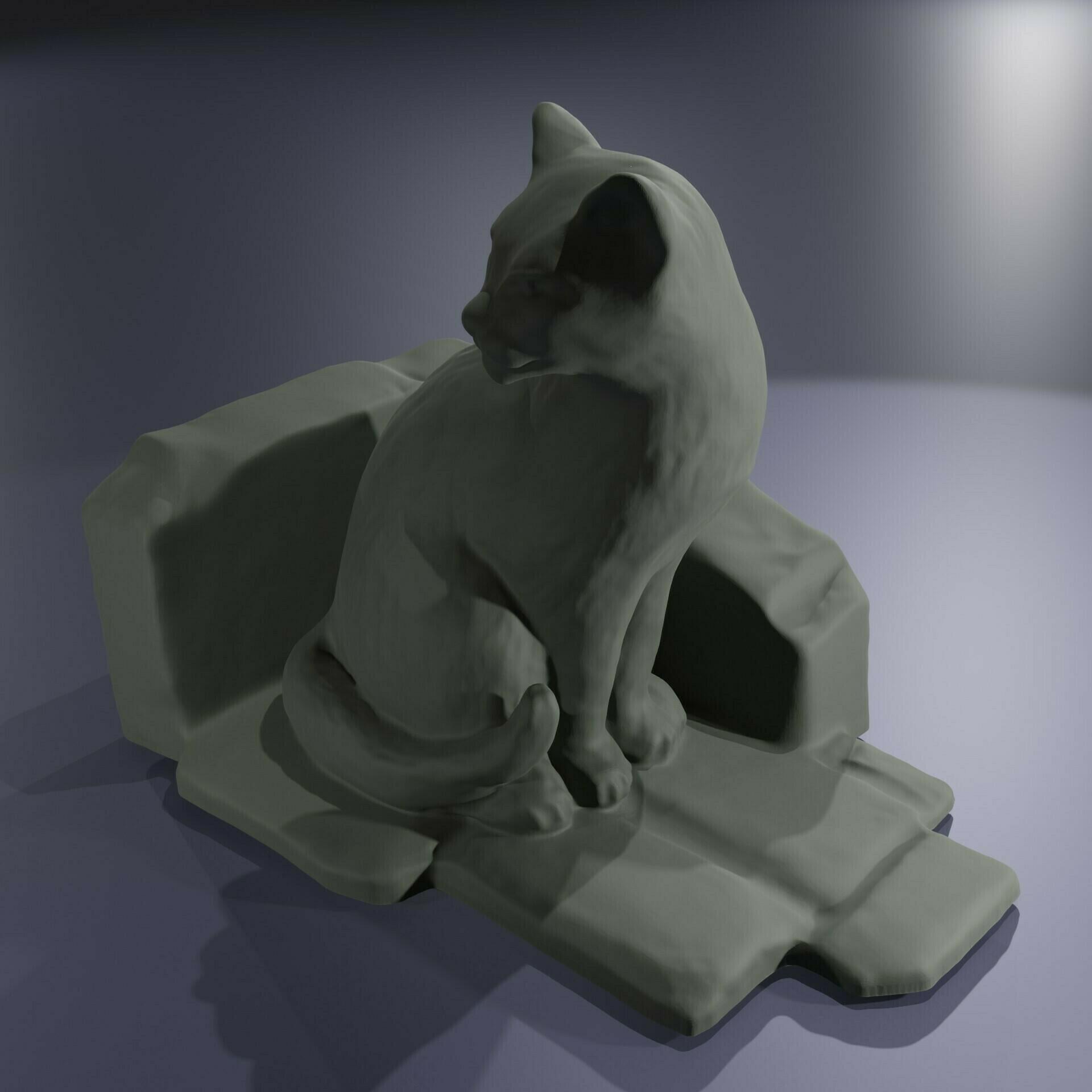 Street Cat 3d model