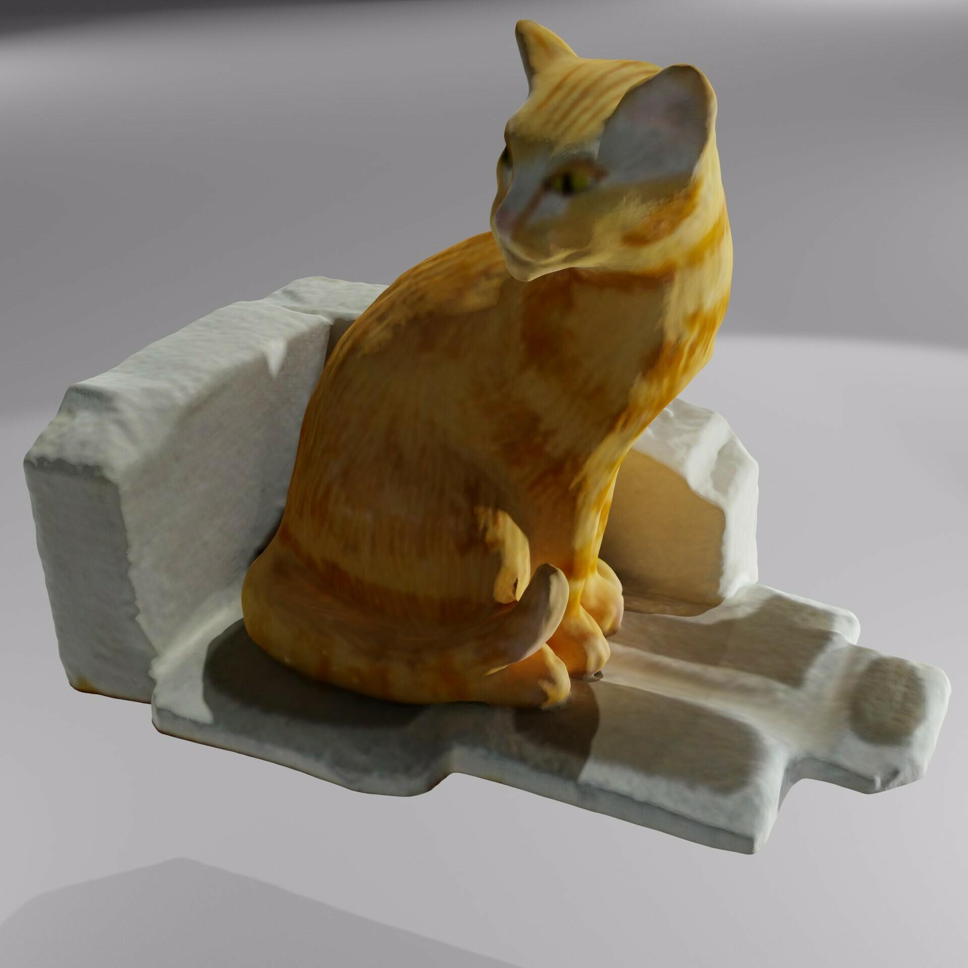 Street Cat 3d model