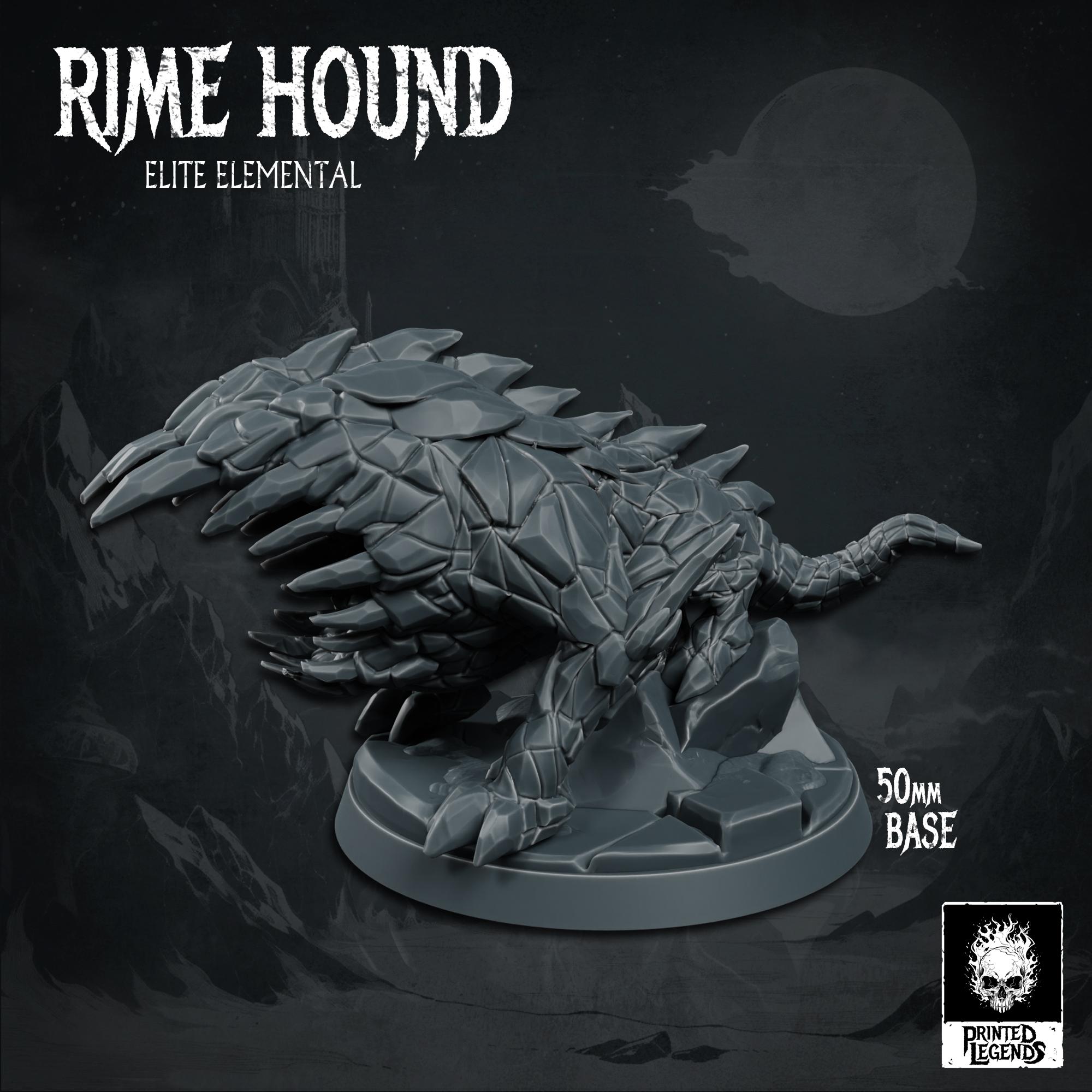 Rime Hound 03 (40mm Base) 3d model