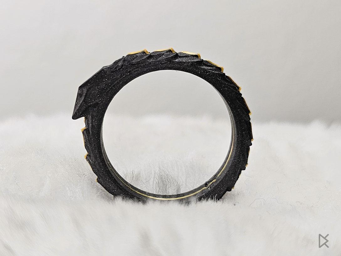 Ouroboros Ring 3d model