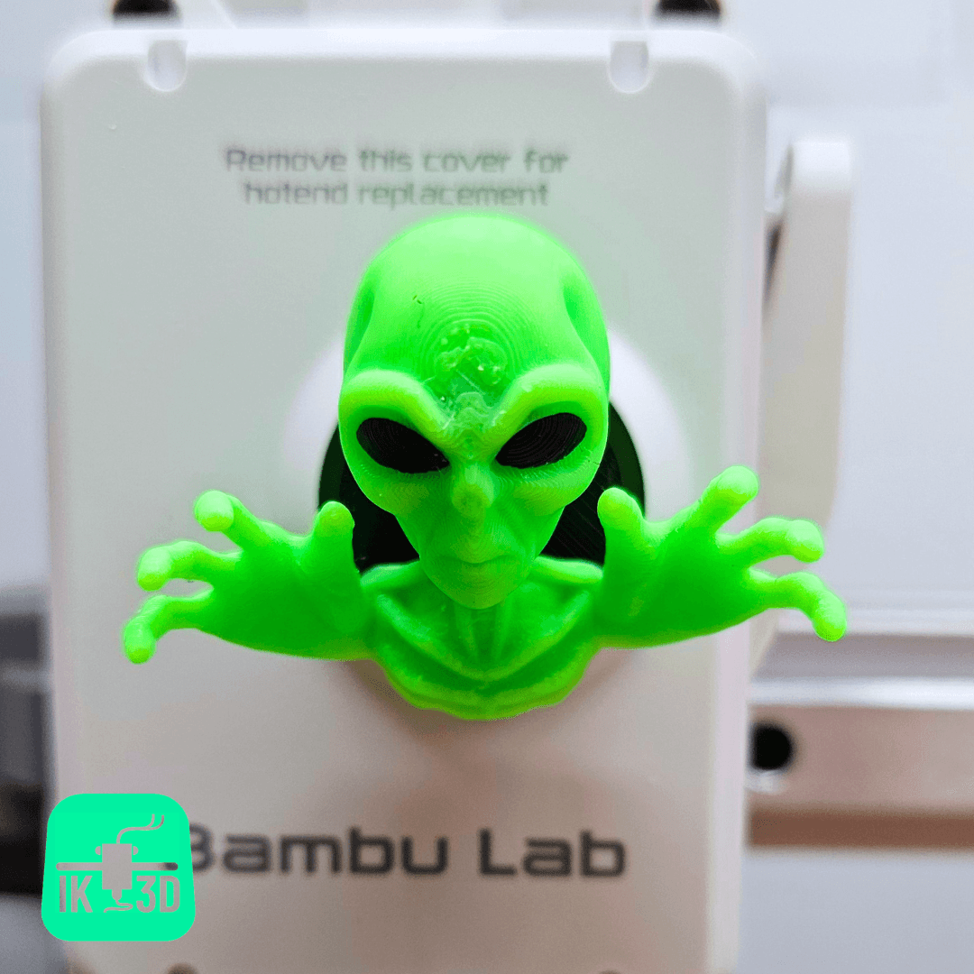 Alien Extruder Knob For Bambu Labs A1 and A1 Mini Printers /3MF Included 3d model