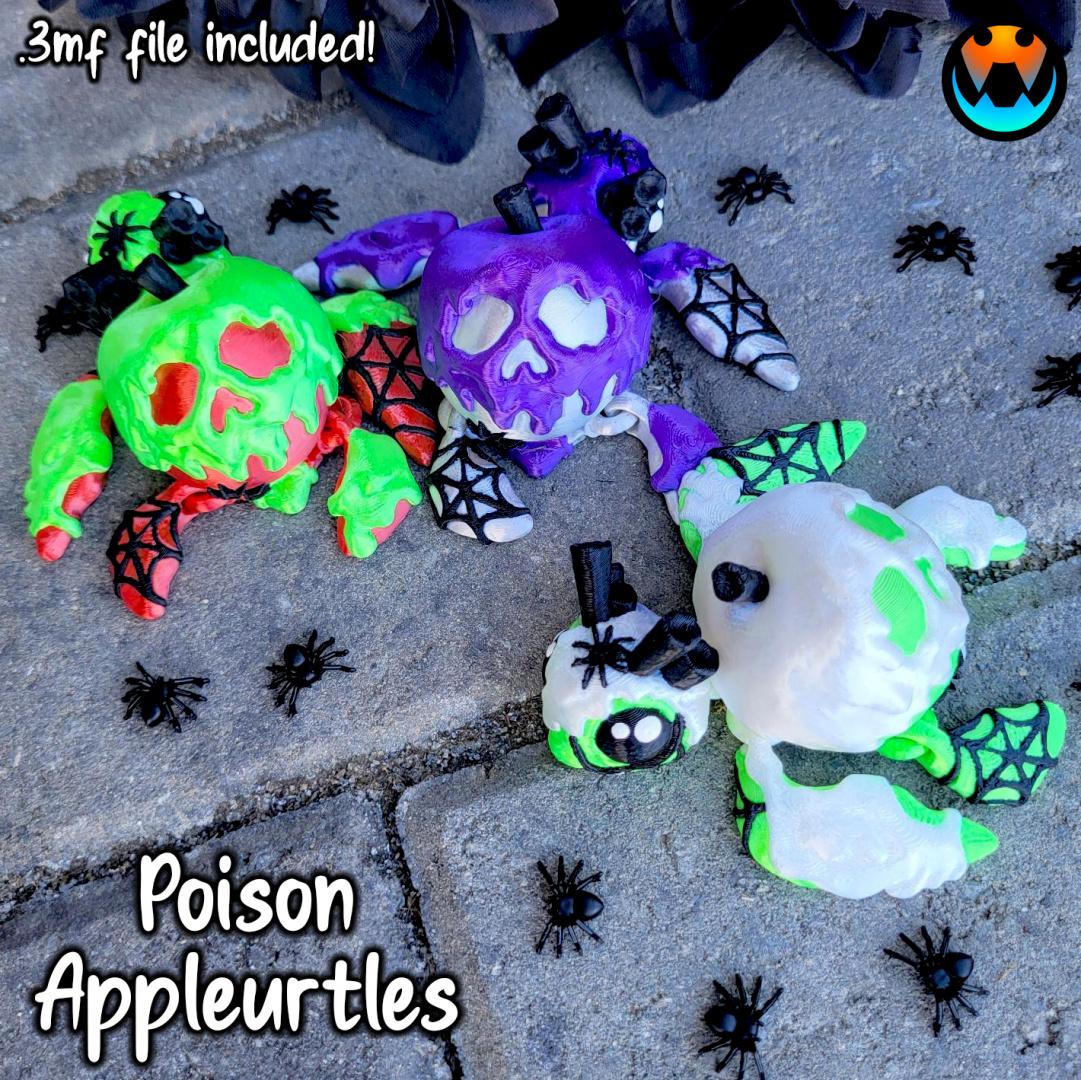 Poison Appleurtle 3d model