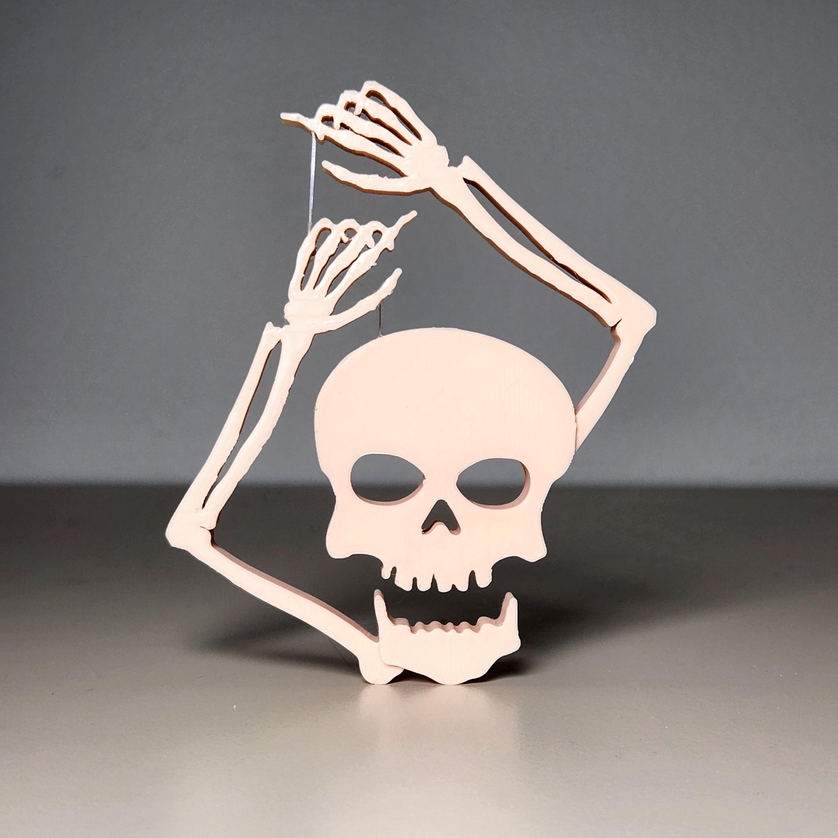 Dancing skeleton 3d model