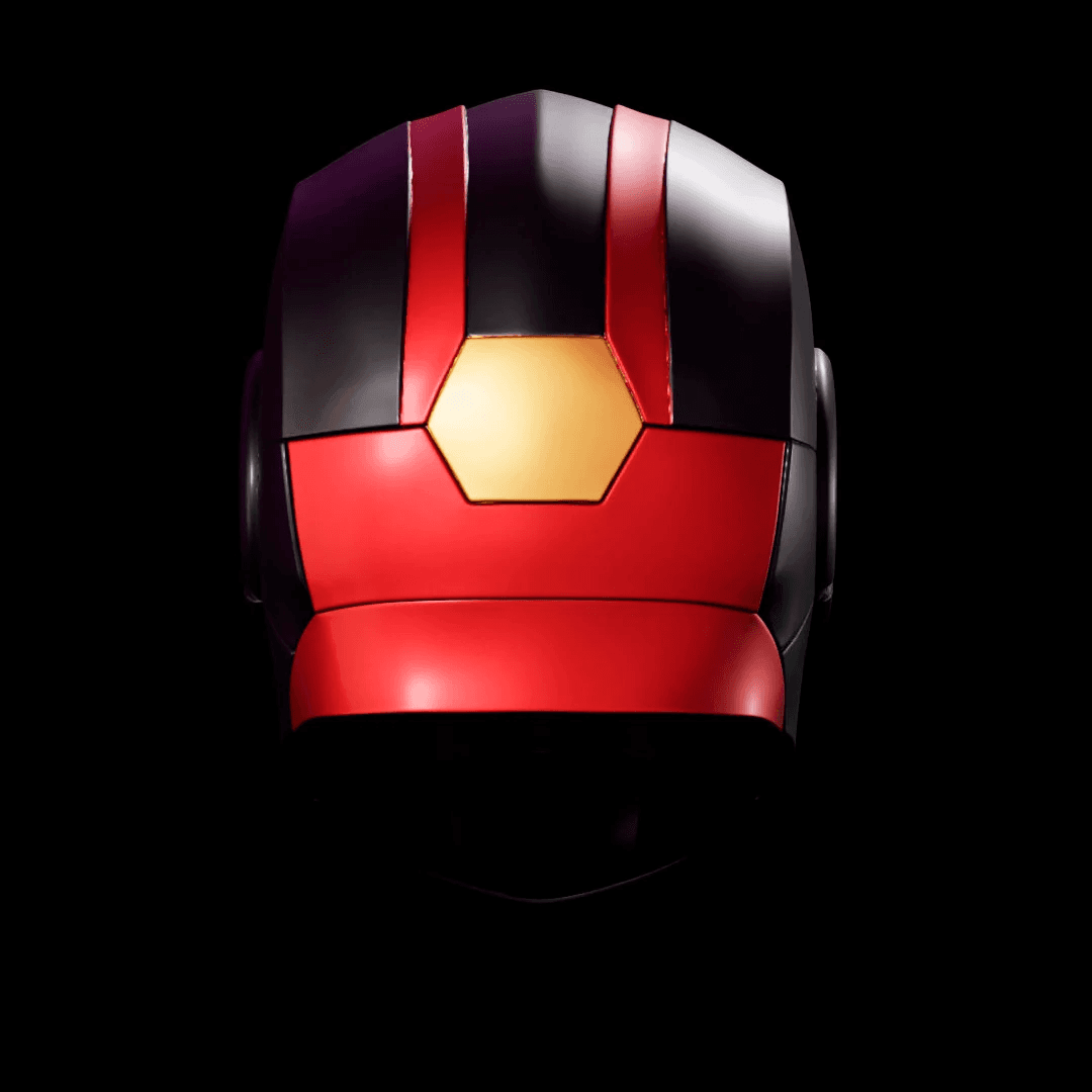 Iron Man Play Arts Kai Helmet 3d File STL 3d model