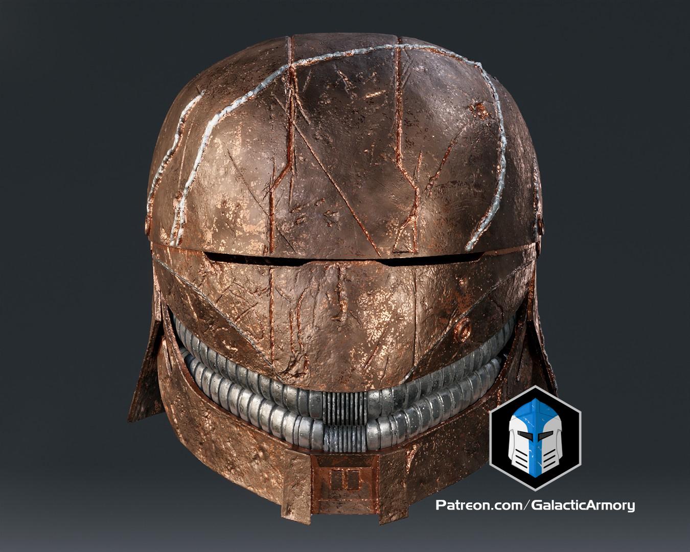 The Acolyte Stranger Helmet - 3D Print Files 3d model