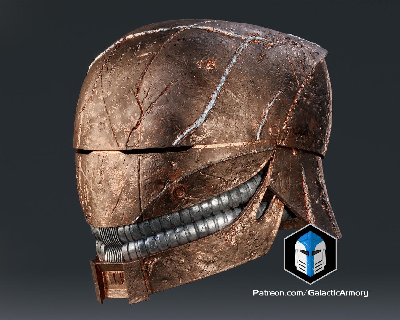 The Acolyte Stranger Helmet - 3D Print Files 3d model