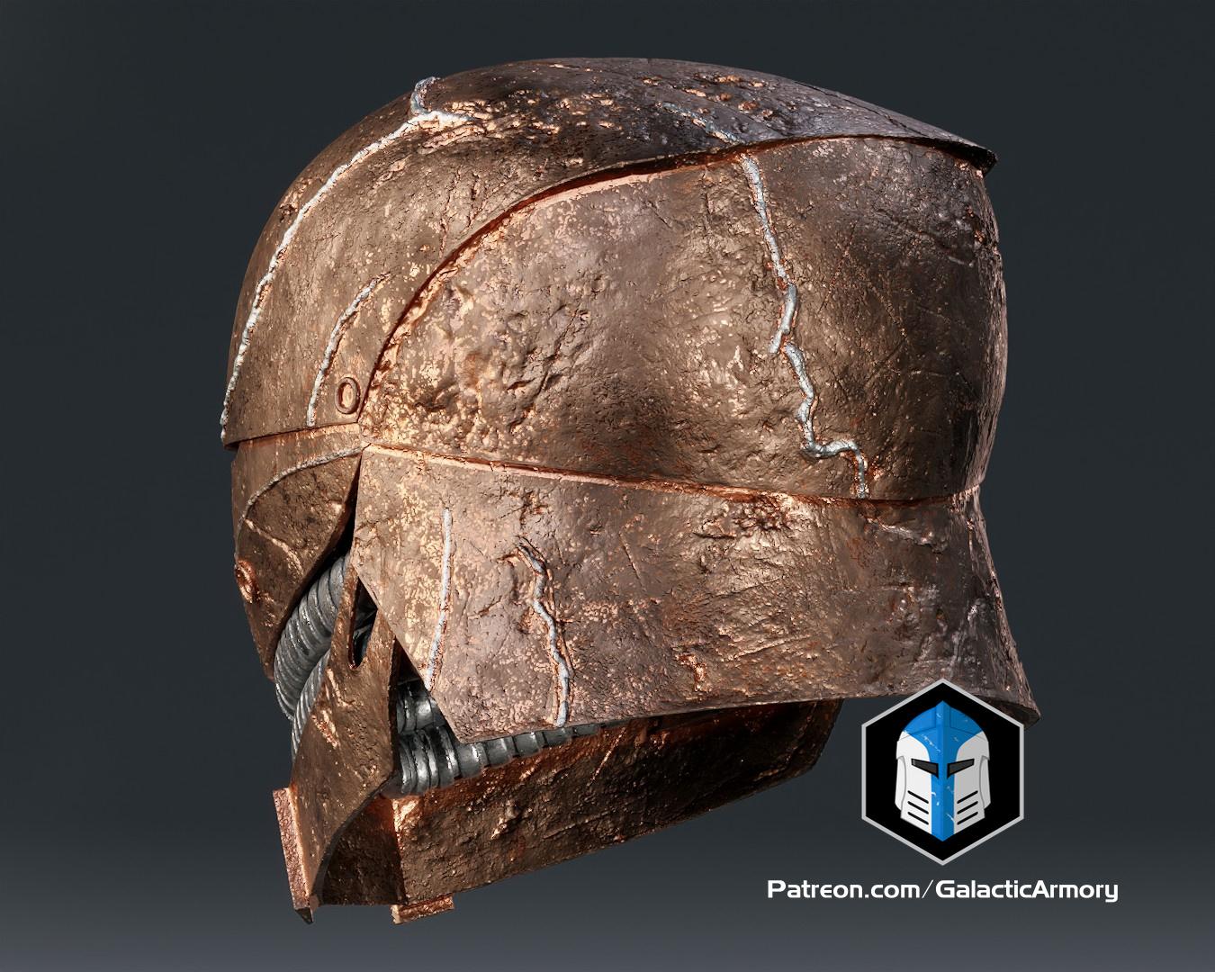 The Acolyte Stranger Helmet - 3D Print Files 3d model