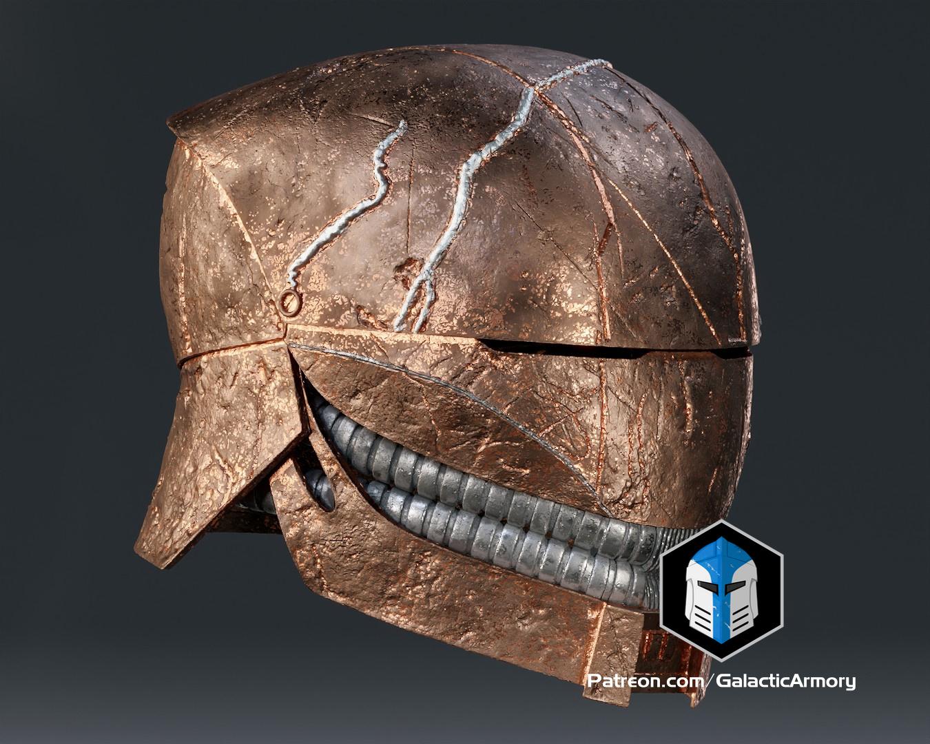 The Acolyte Stranger Helmet - 3D Print Files 3d model