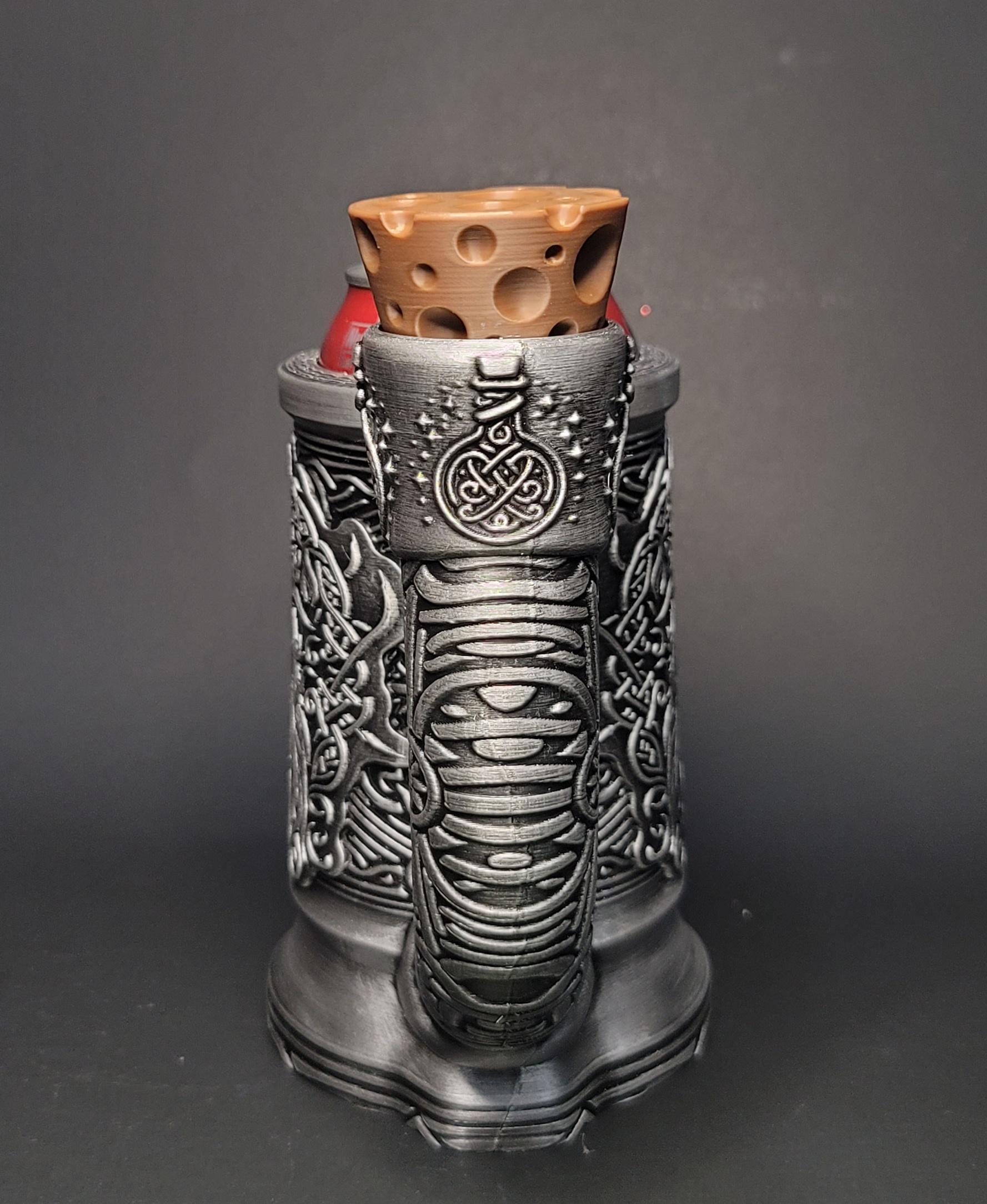 WIZARD CAN COZY DICE TOWER 12oz. 3d model