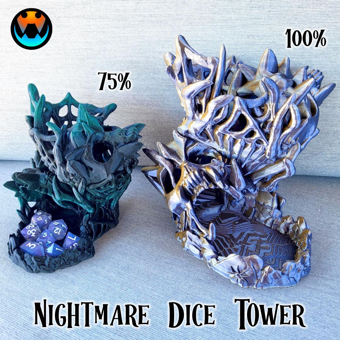 Nightmare Dice Tower 3d model