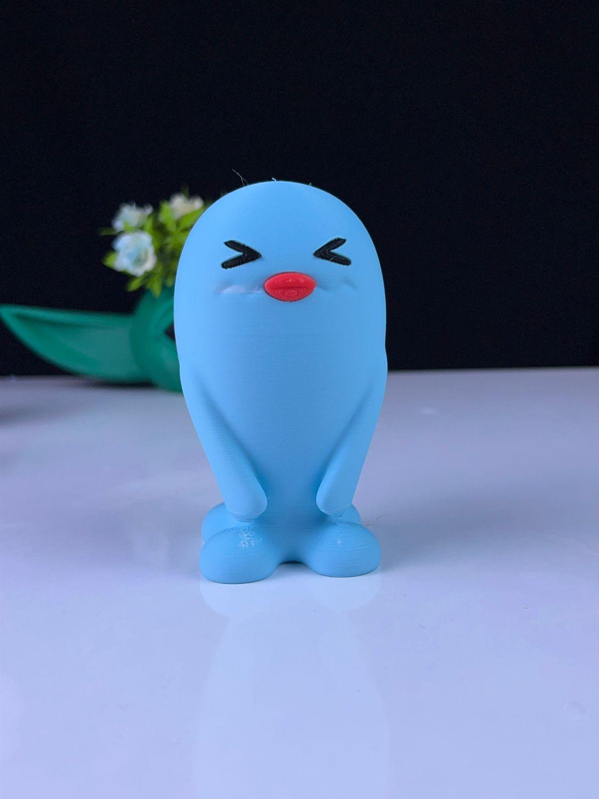 Wobbuffet Female - Multipart 3d model