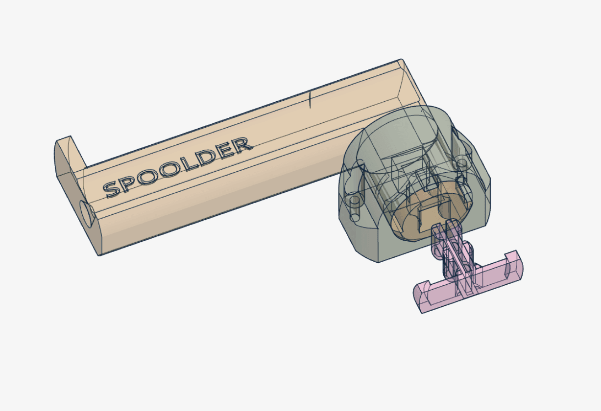 STL file Filament dispenser spool holder Bambulab RS-CONCEPTS 🪢・3D printer  model to download・Cults