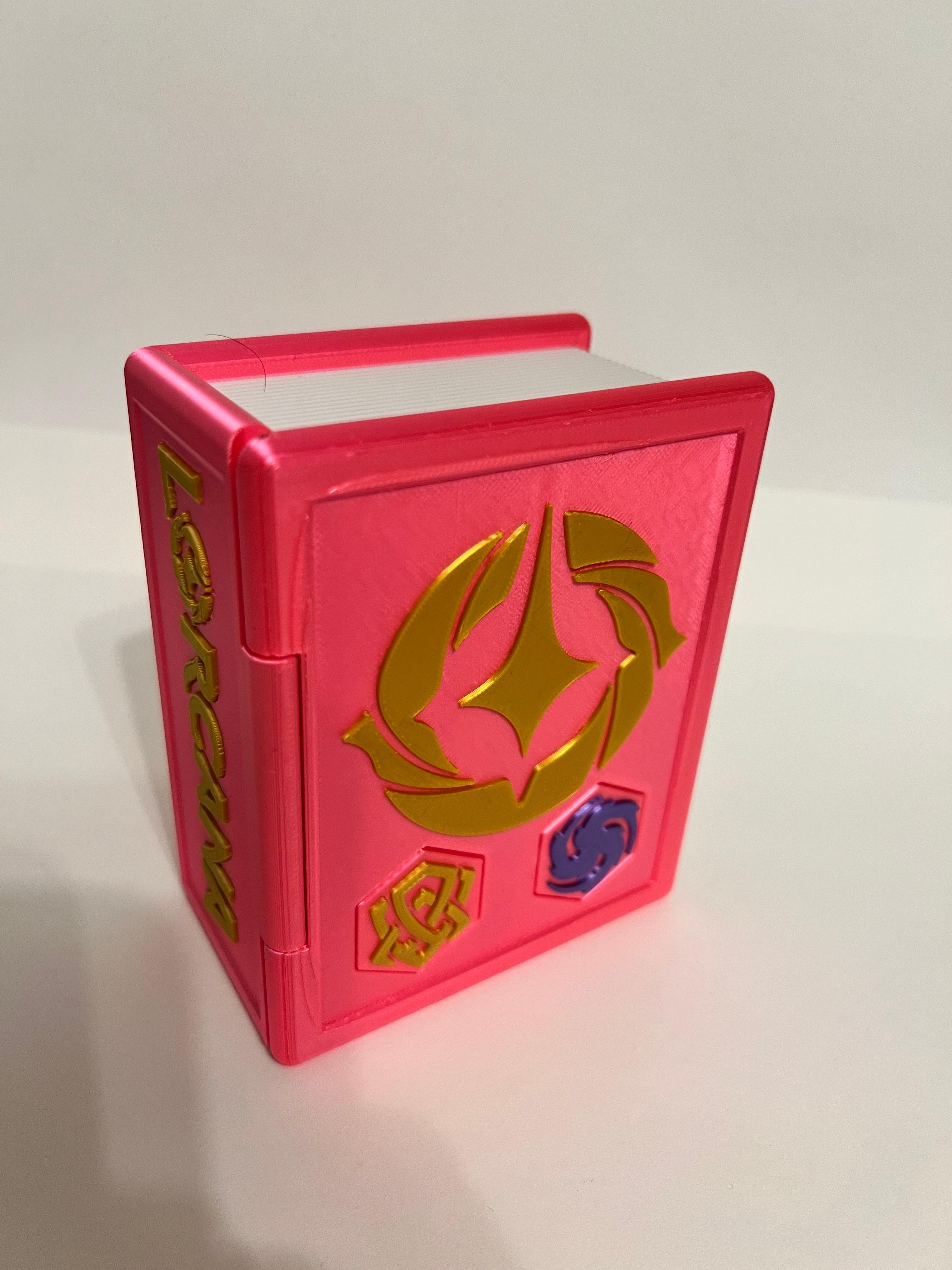 Lorcana Deck Box Book 3d model