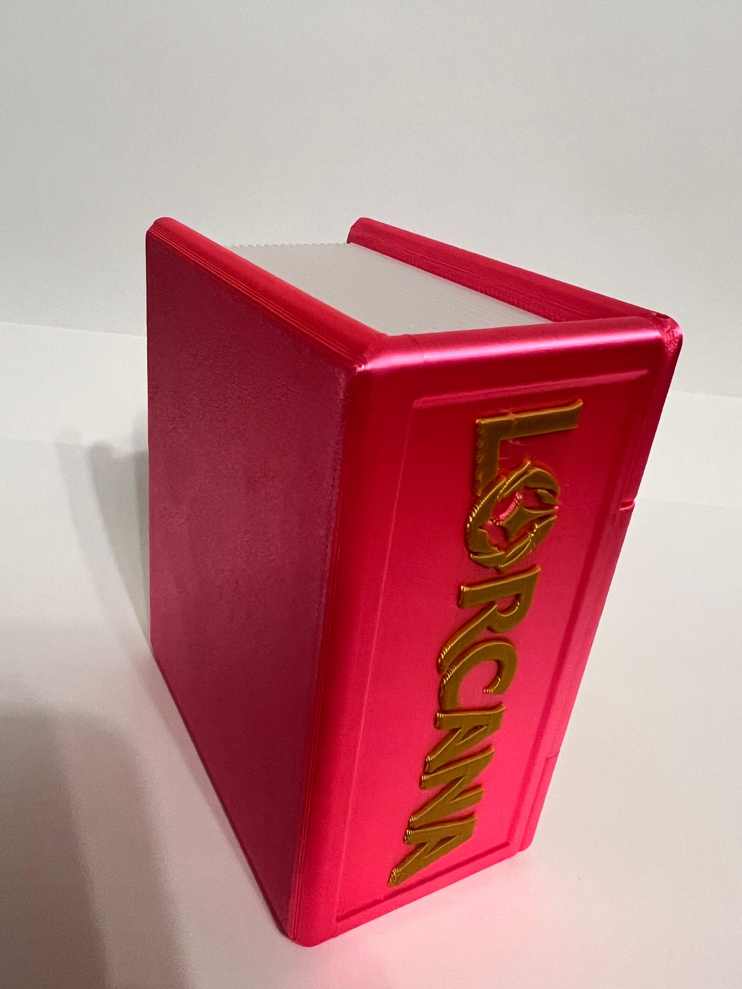 Lorcana Deck Box Book 3d model