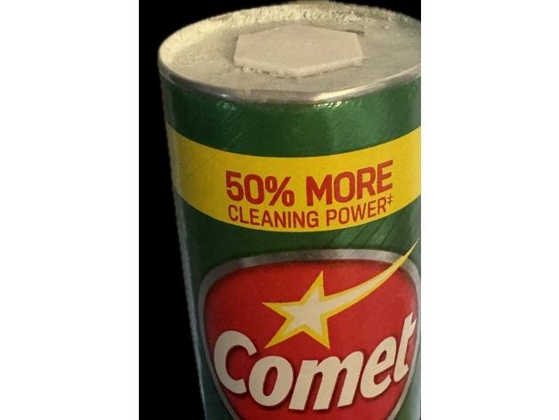 Comet cap compact 3d model