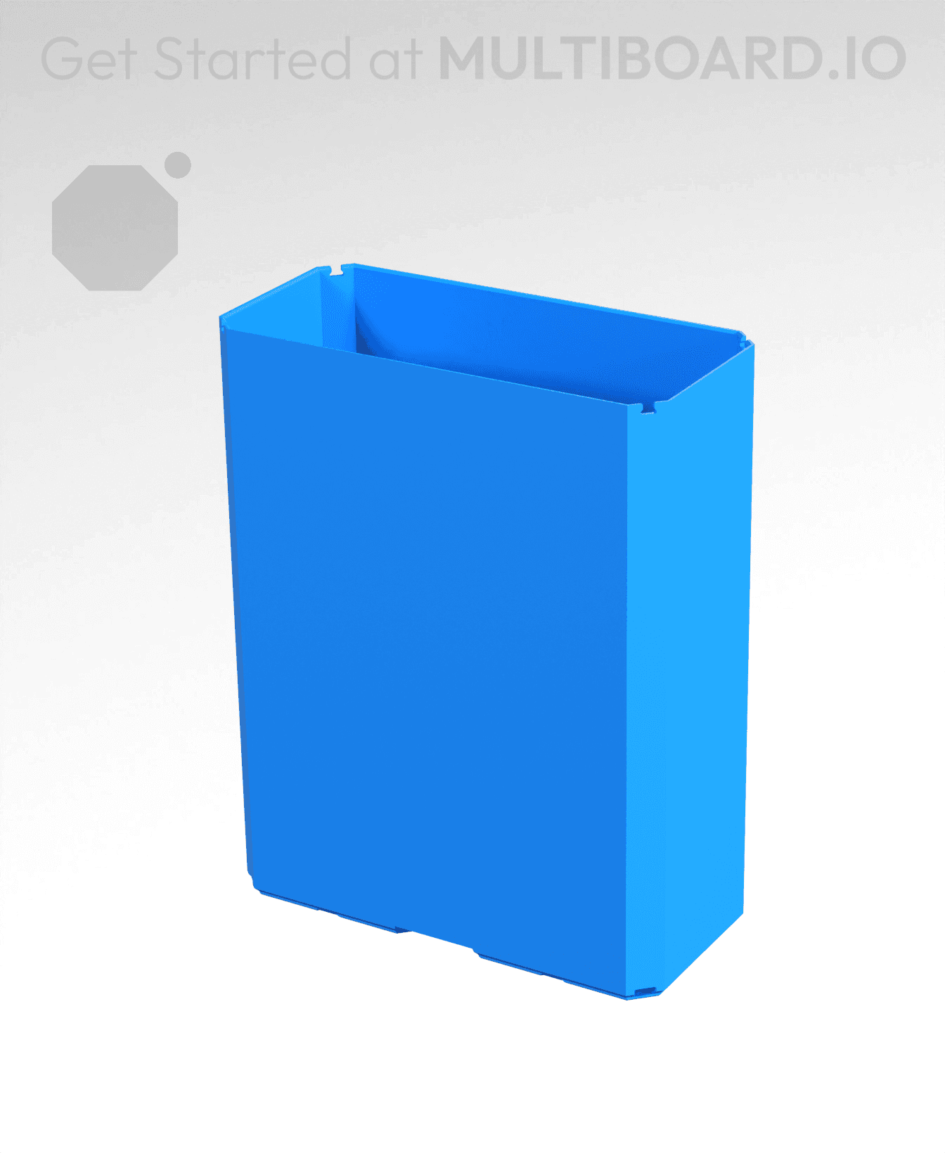 2x1x2.5 - Bin - Multibin Insert 3d model