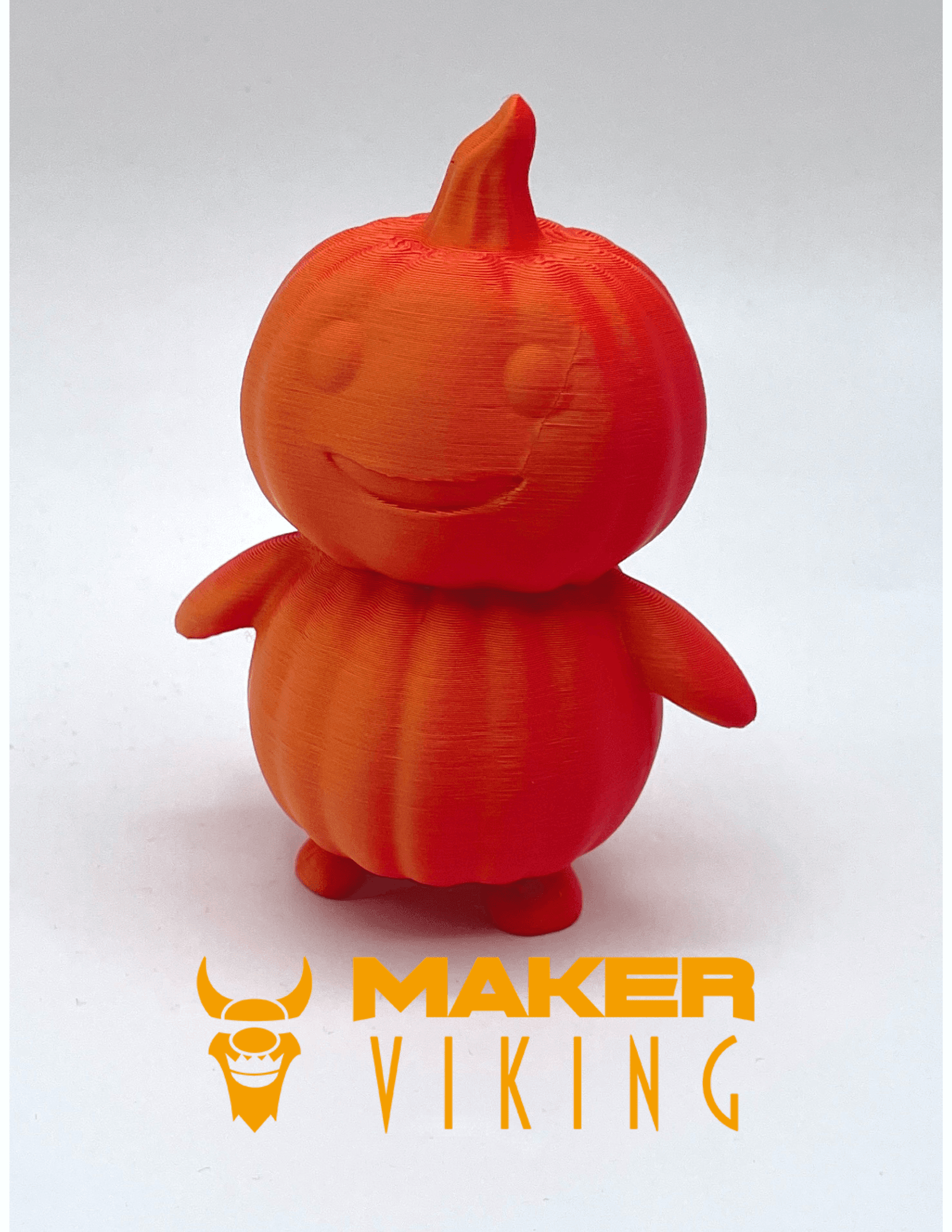 Pumpkin Halloween Pack - Cute! Printed in Polymaker Dual Matte Sunset - 3d model