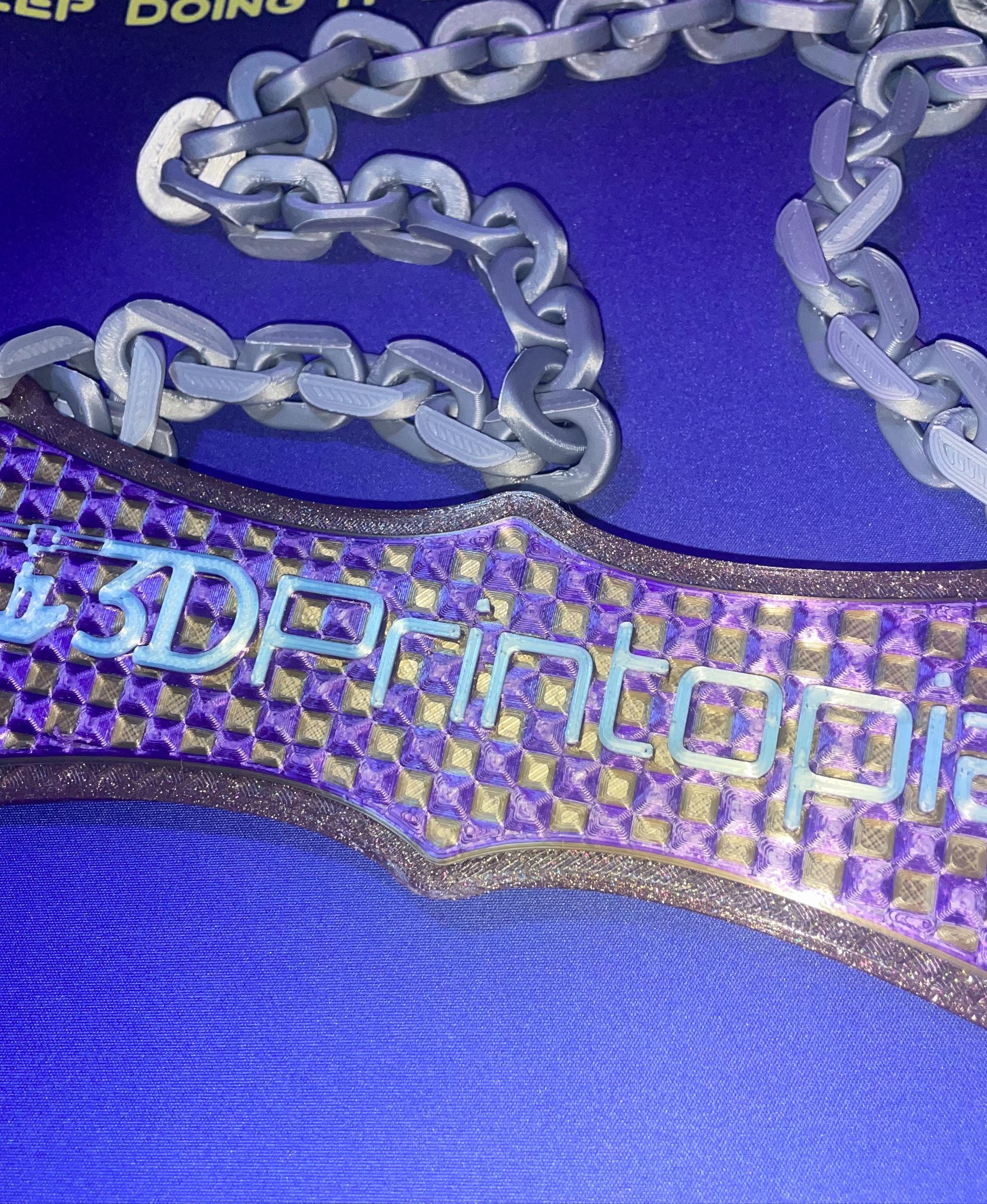 3DPrintopia Bling Chain 3d model