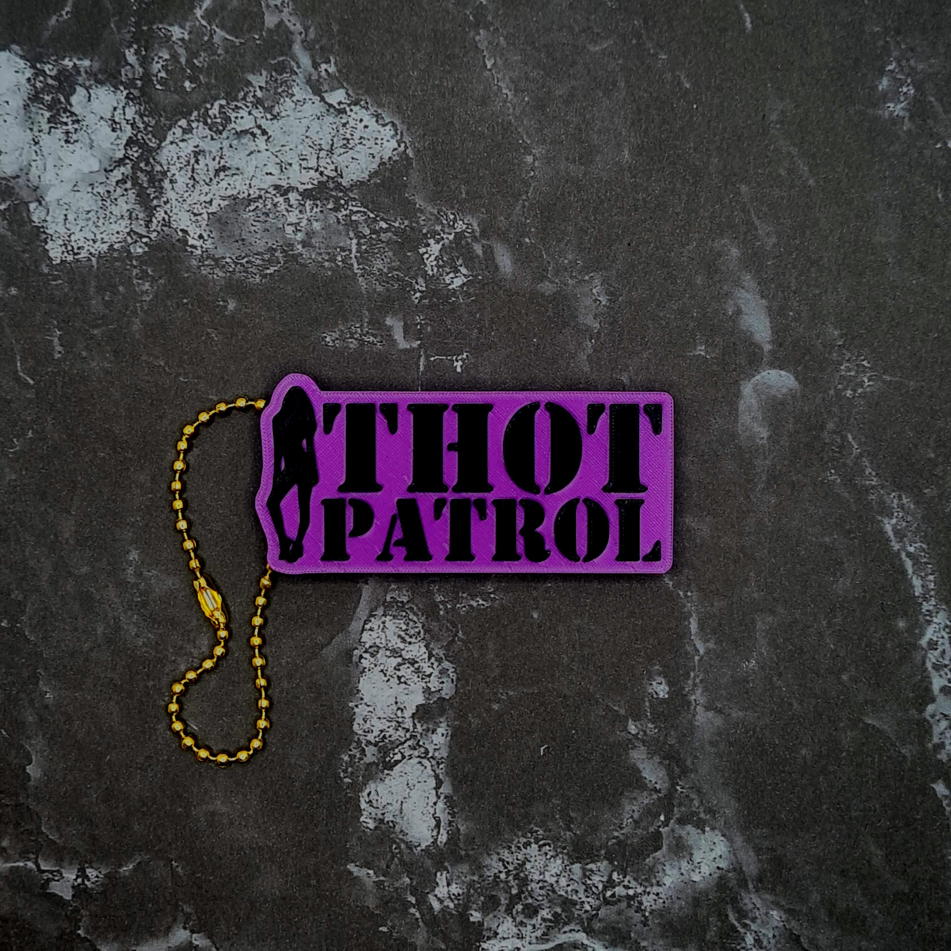 Thot Patrol Keychain 3d model