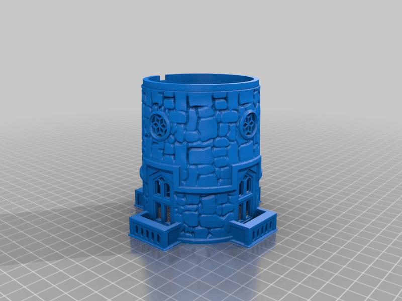 Skull Island Castle Lookout [FIXED MIDDLE] 3d model