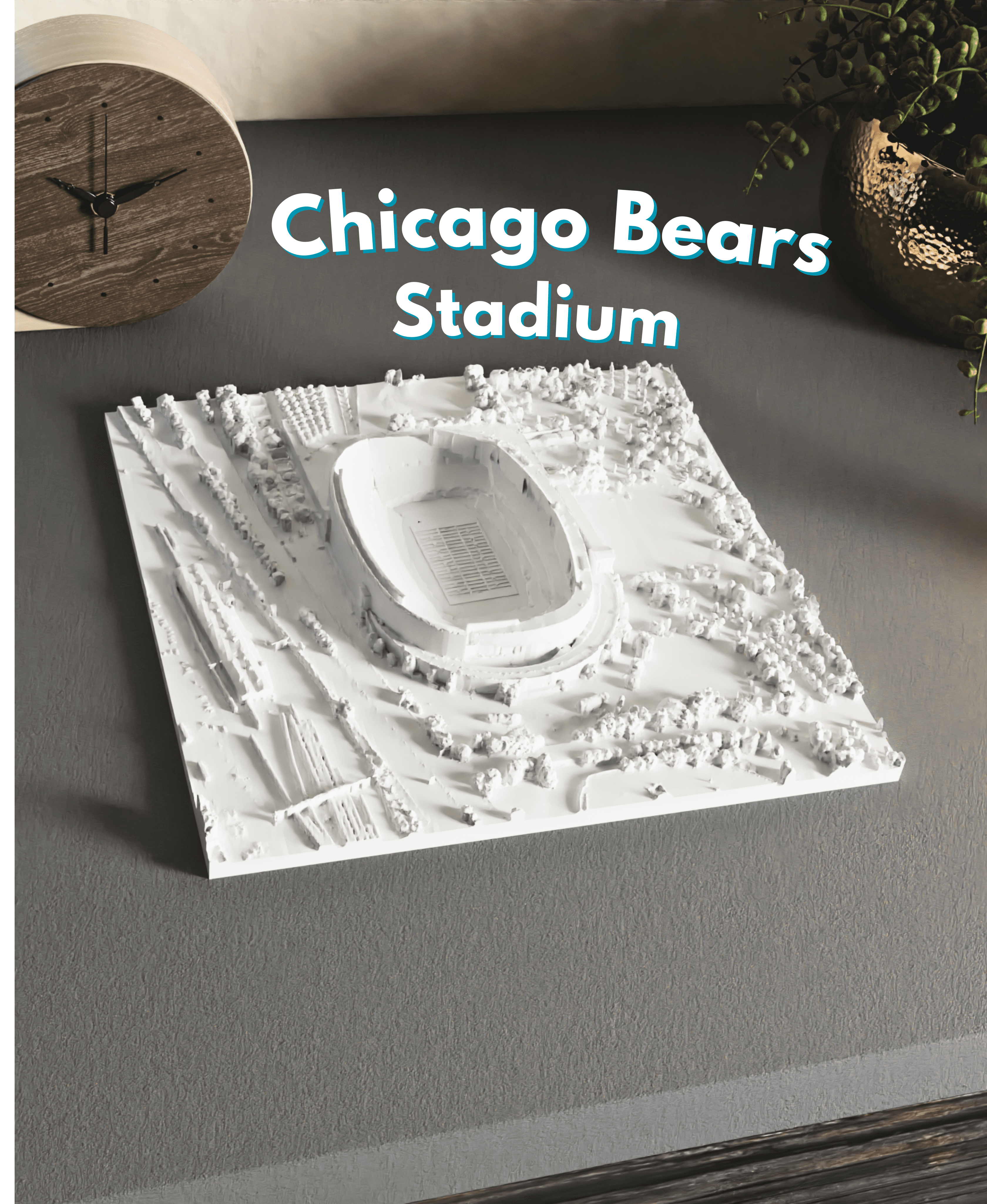 Chicago Bears Stadium - Soldier Field 3d model