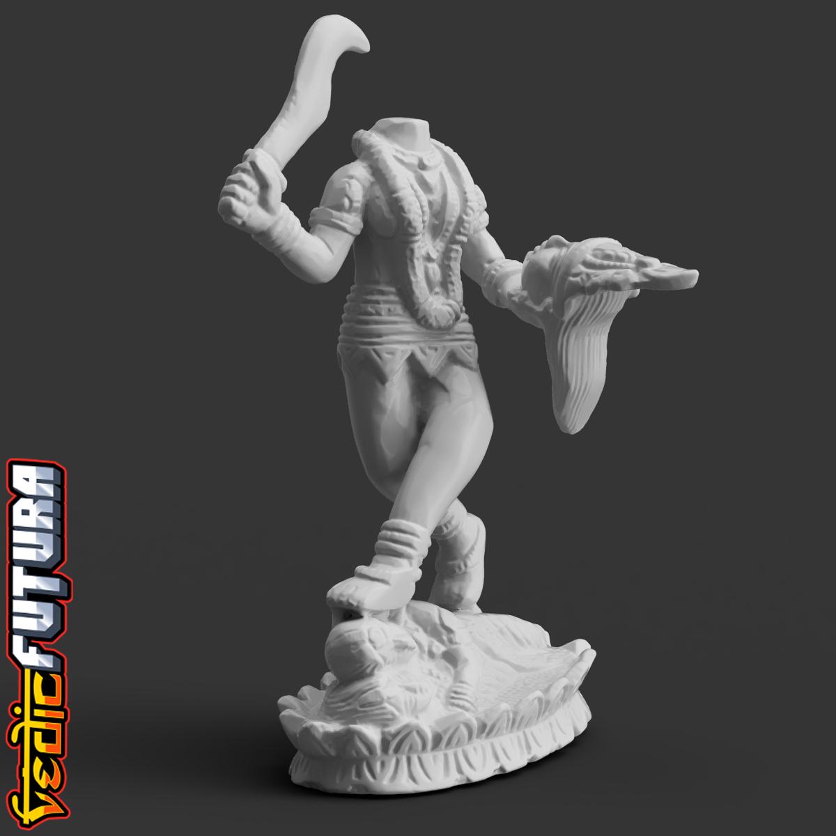 Chinnamasta - “She whose head is severed" 3d model