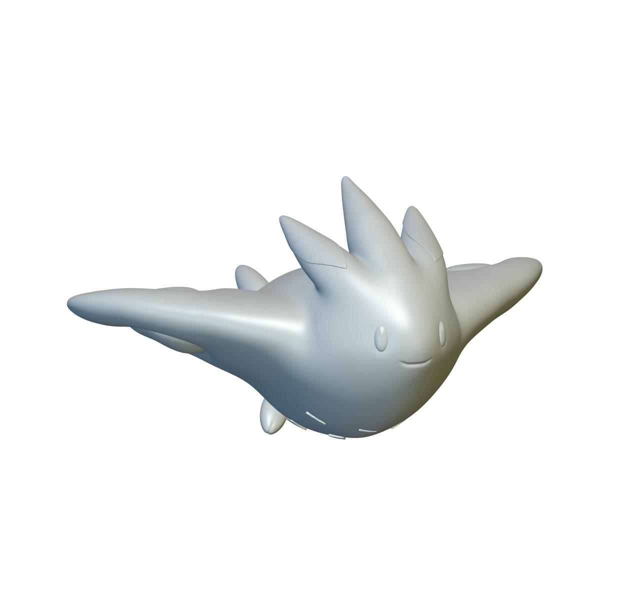 Pokemon Togekiss #468 - Optimized for 3D Printing 3d model